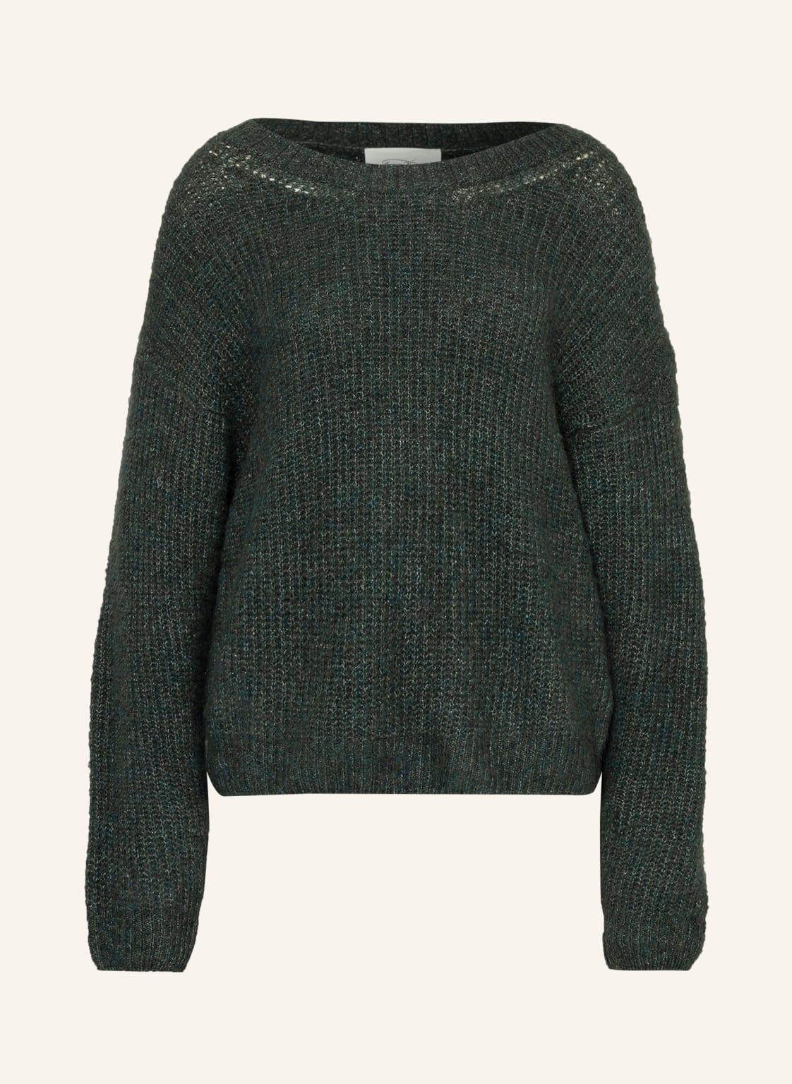 Image of American Vintage Pullover East Mit Alpaka gruen