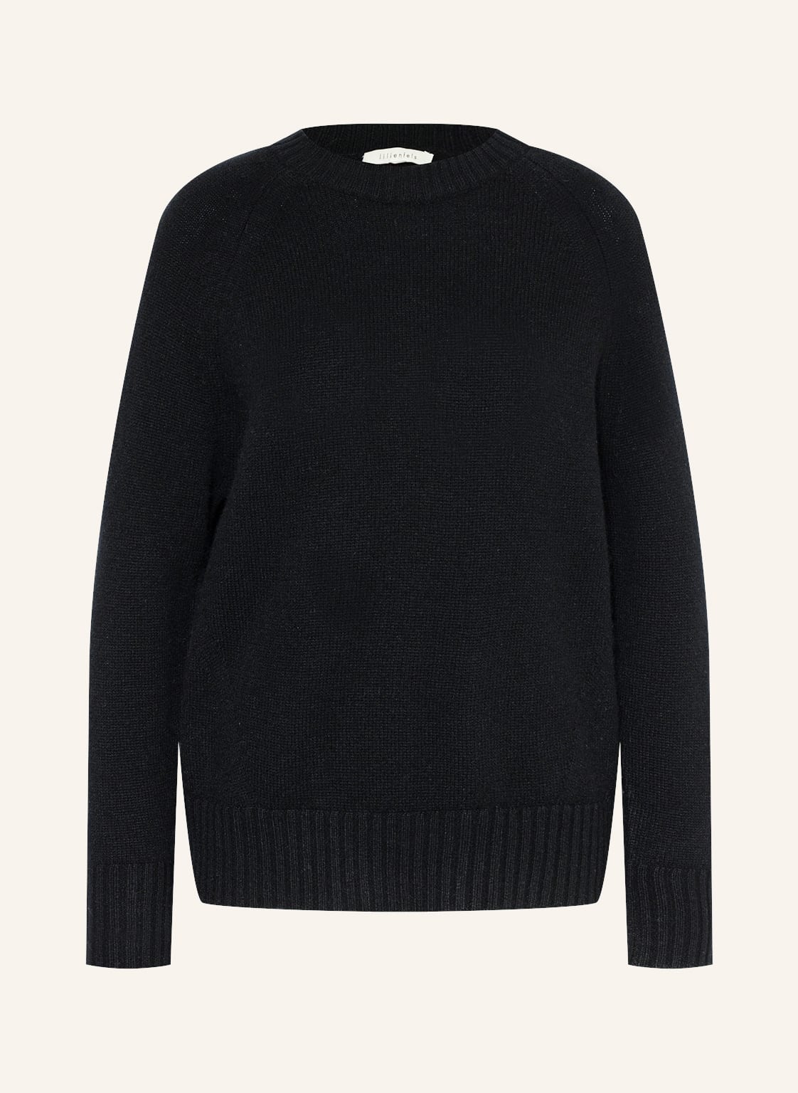 Image of Lilienfels Cashmere-Pullover schwarz