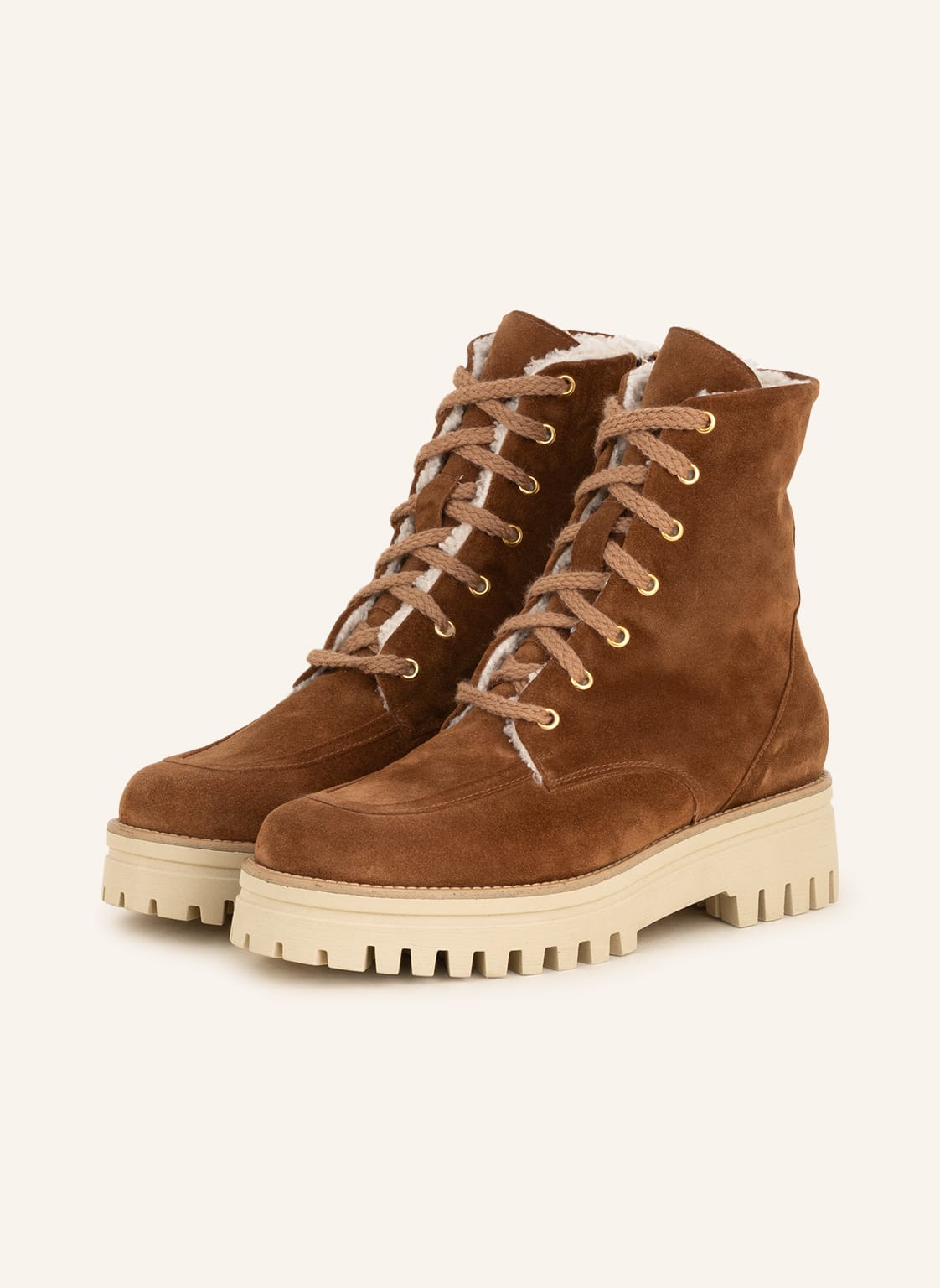 Image of Darling Harbour Schnürboots braun