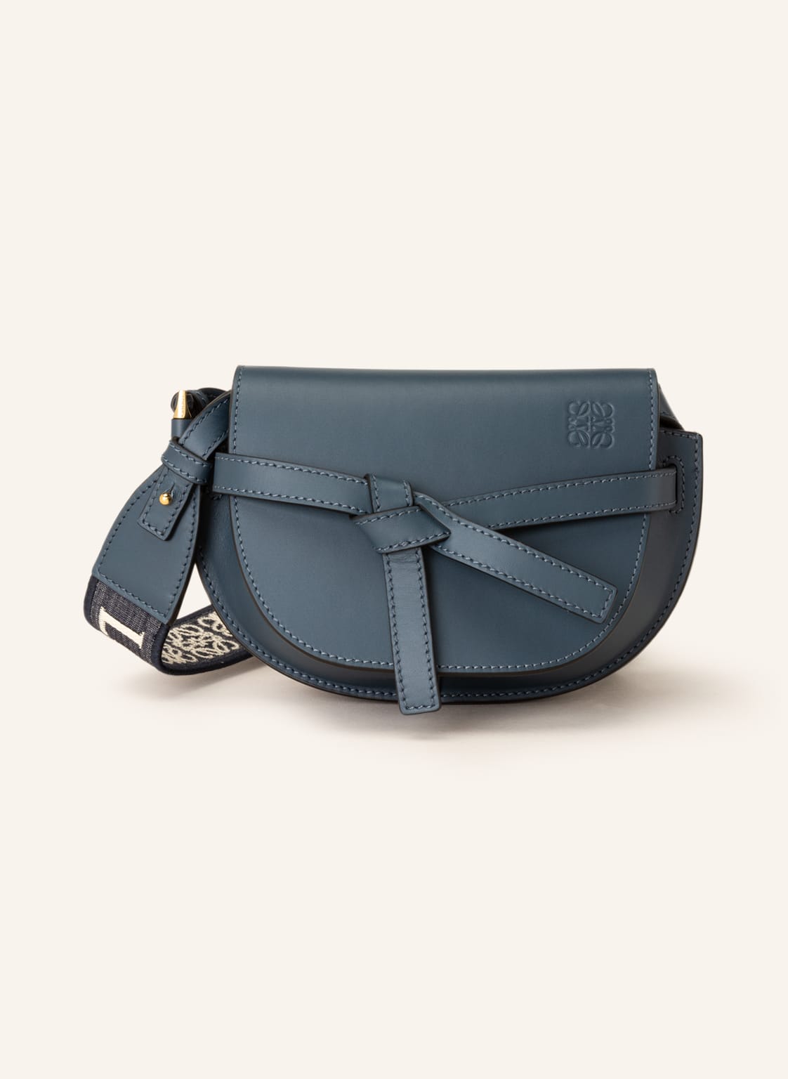 Image of Loewe Umhängetasche Mini Gate Dual gruen