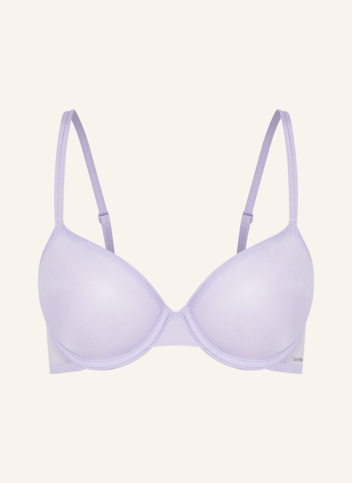 Image of Calvin Klein T-Shirt-Bh Sheer Marquisette violett