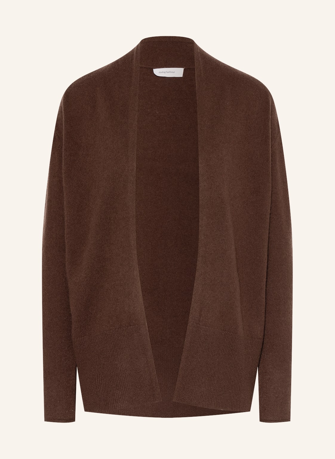 Image of Darling Harbour Strickhülle Aus Cashmere braun