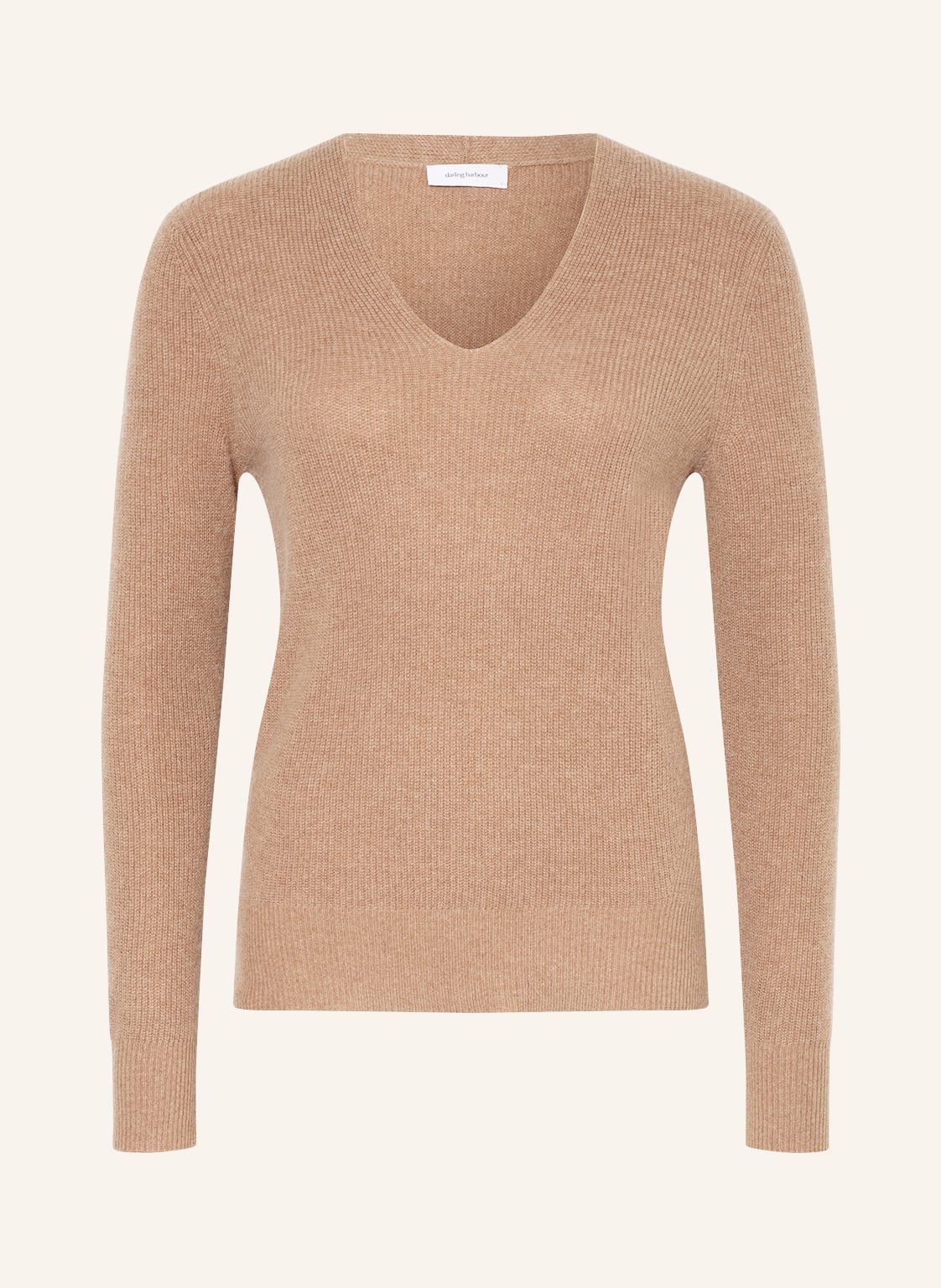 Image of Darling Harbour Cashmere-Pullover braun