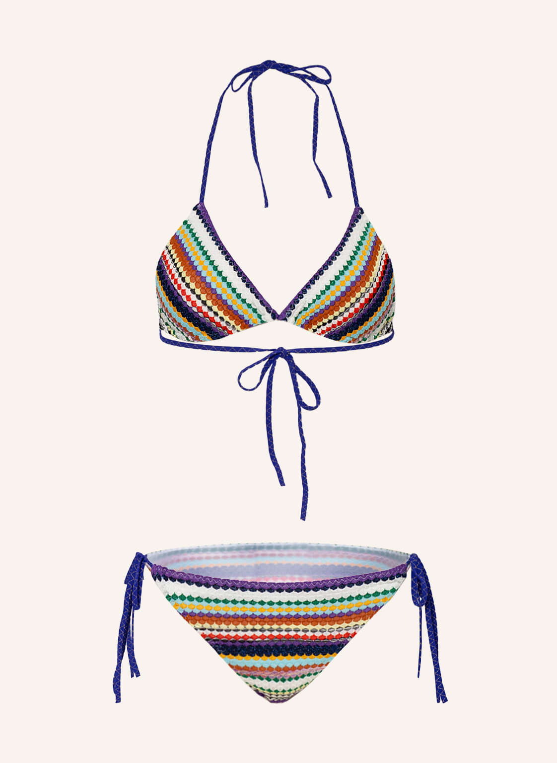 Image of Missoni Triangel-Bikini violett