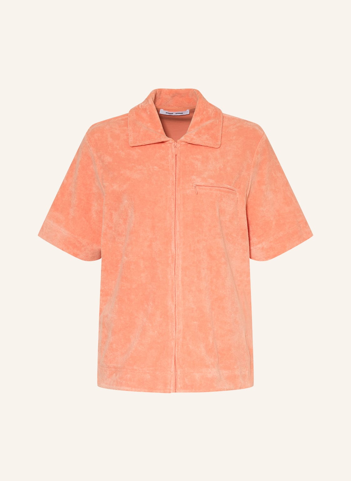 Image of Samsøe Samsøe Frotteejacke Marte rot