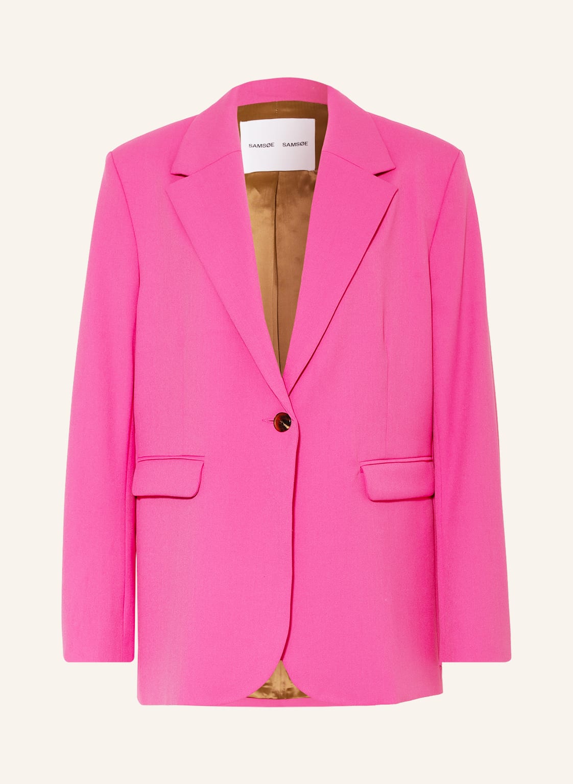 Image of Samsøe Samsøe Oversized-Blazer Haven pink