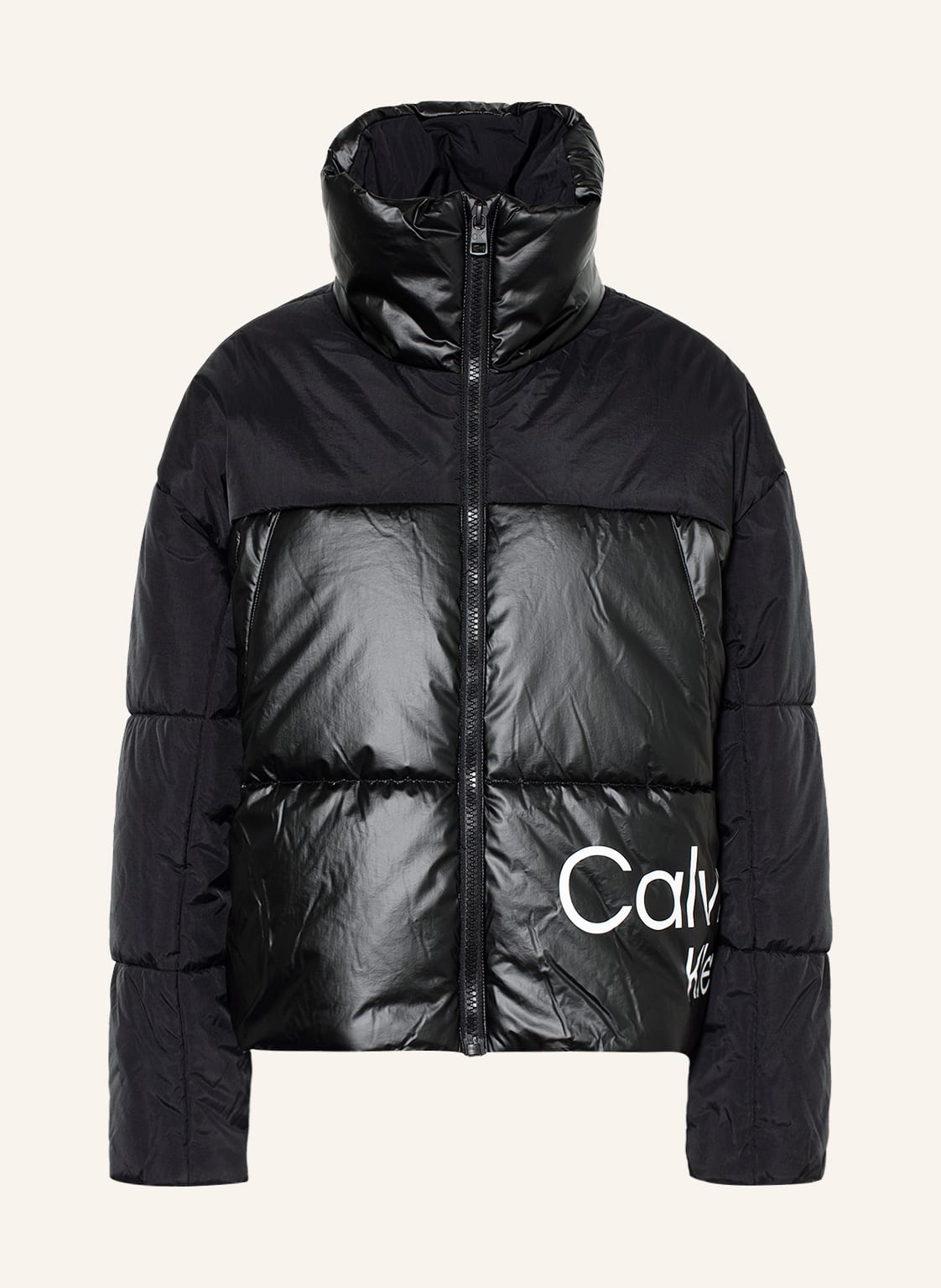 Image of Calvin Klein Jeans Oversized-Steppjacke Mit Primaloft®-Isolierung schwarz