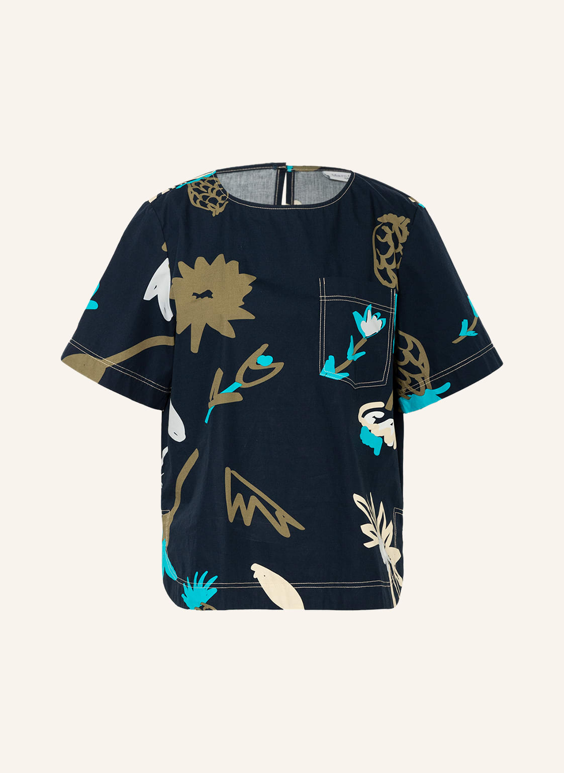 Image of Marc O'polo Denim Blusentop blau