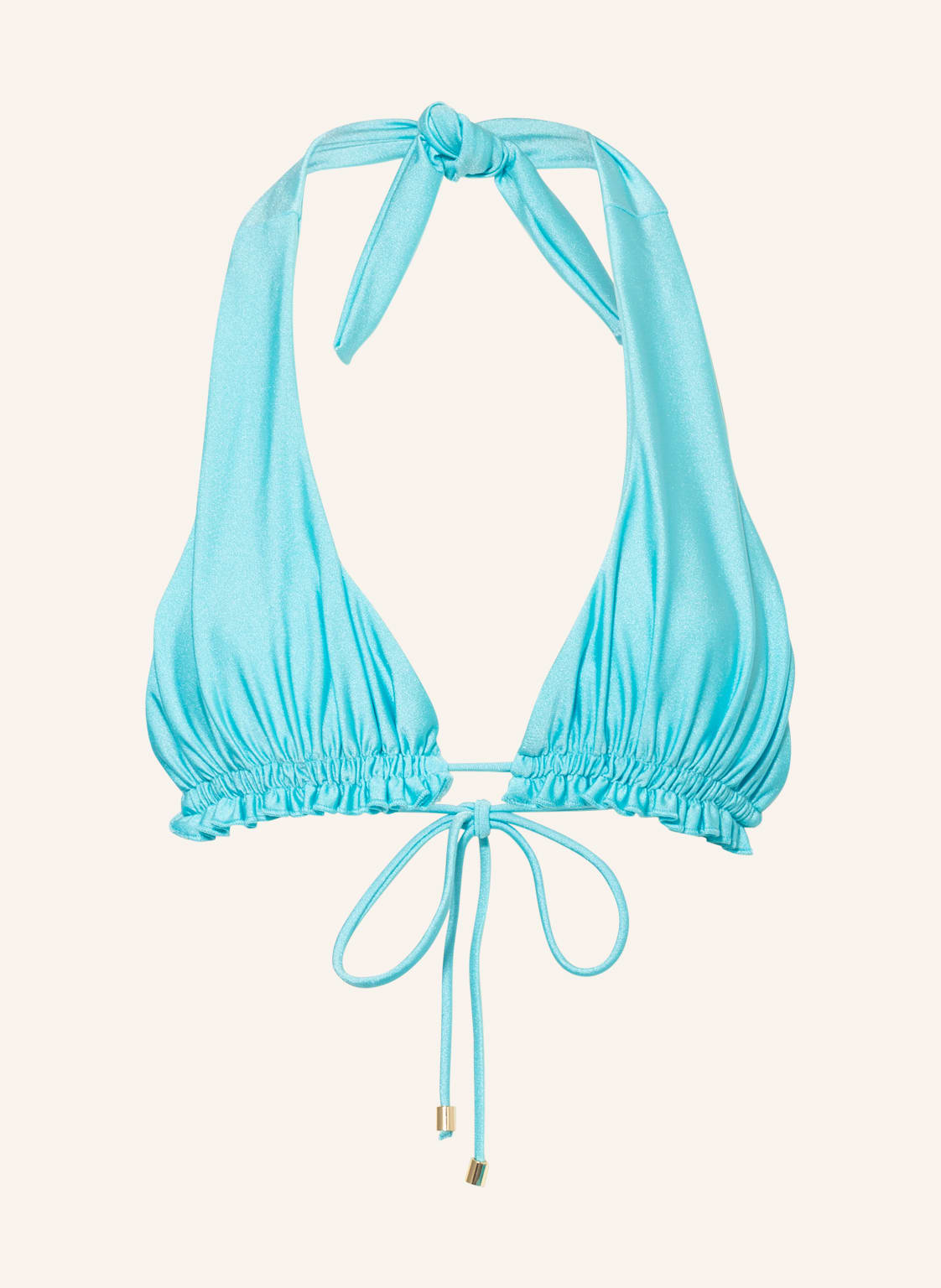 Image of Janthee Berlin Neckholder-Bikini-Top Olimpia blau