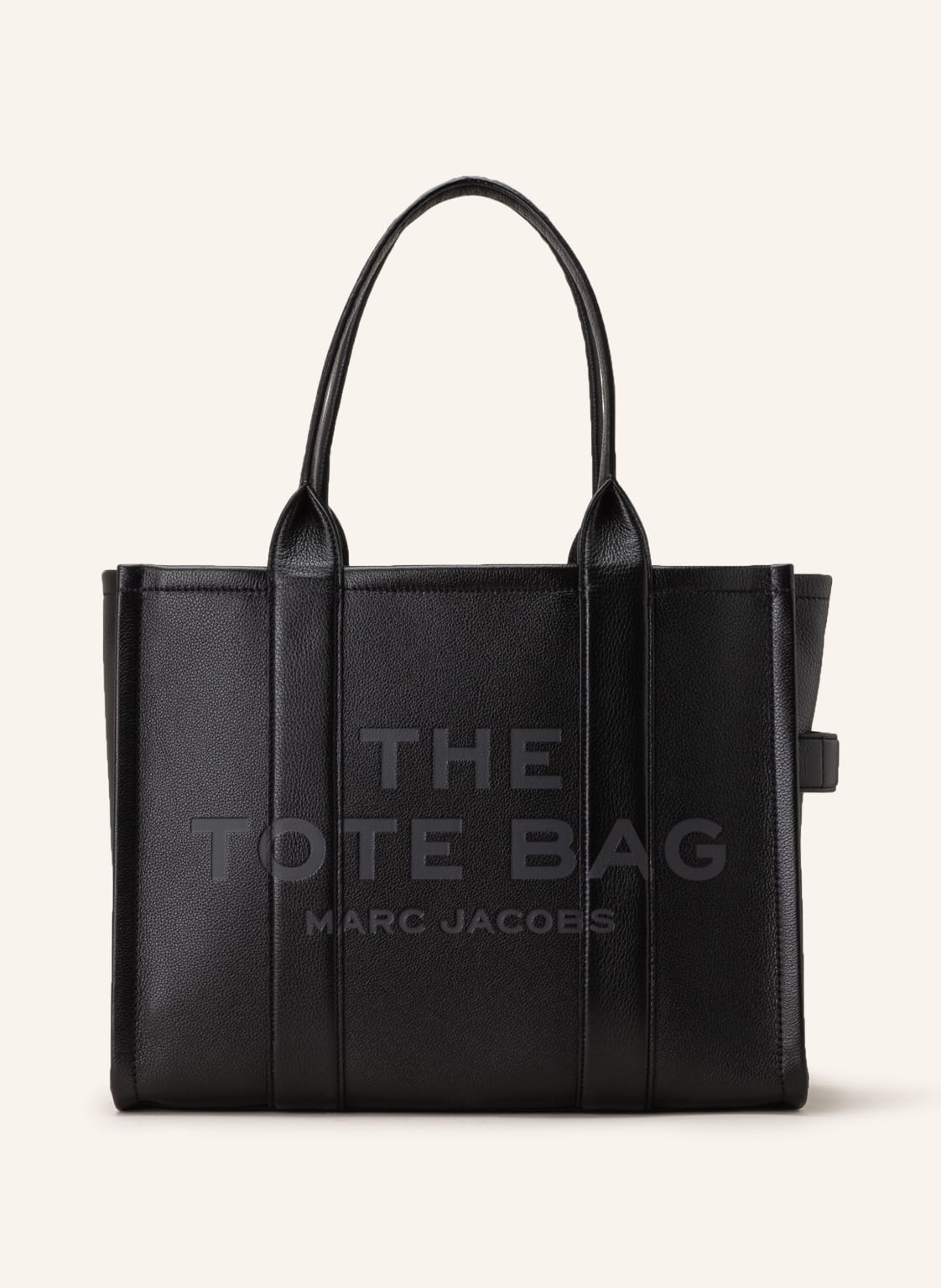 Image of Marc Jacobs Shopper The Leather Tote Bag L schwarz