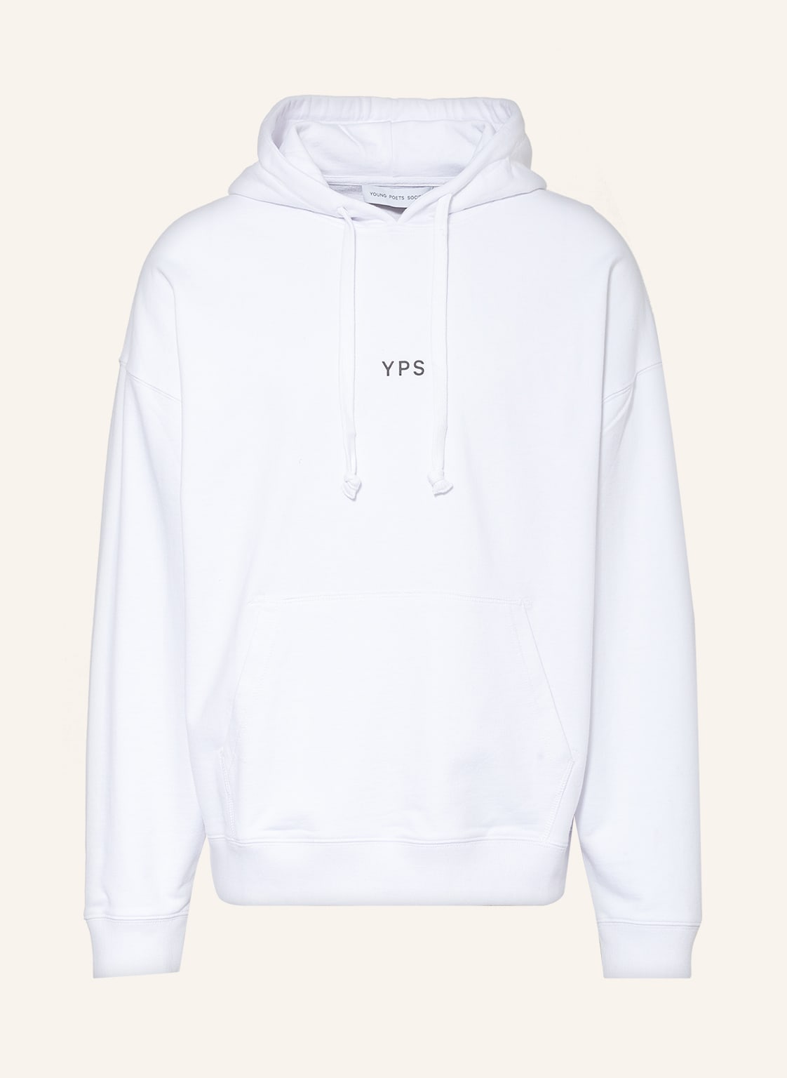 Image of Young Poets Hoodie Rare Danis 223 Loose Fit weiss