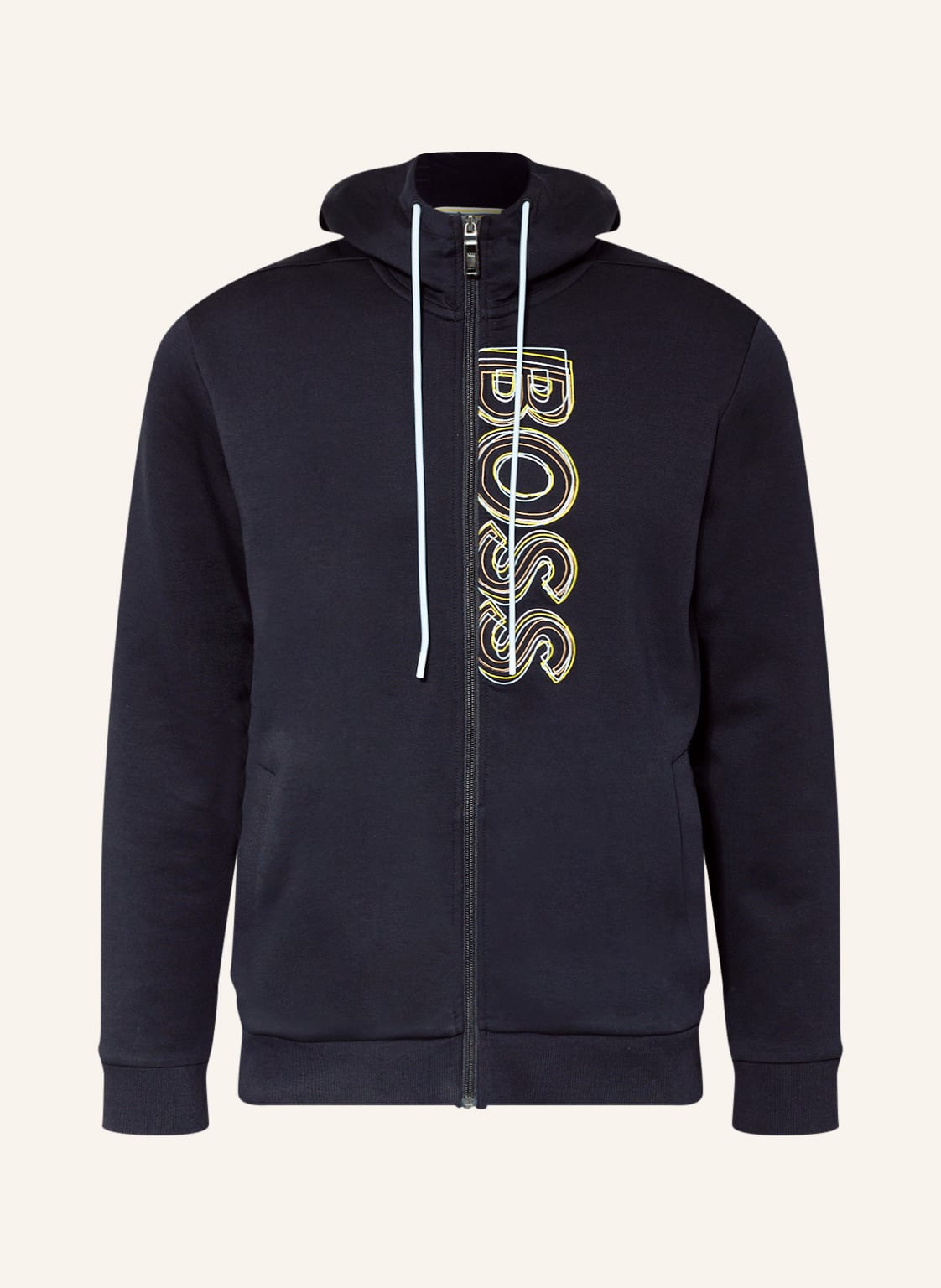 Image of Boss Sweatjacke Saggy blau