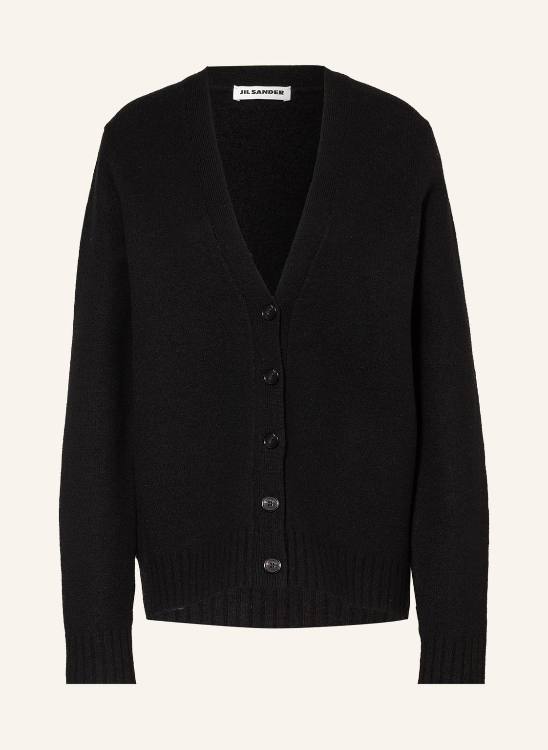 Image of Jil Sander Strickjacke schwarz