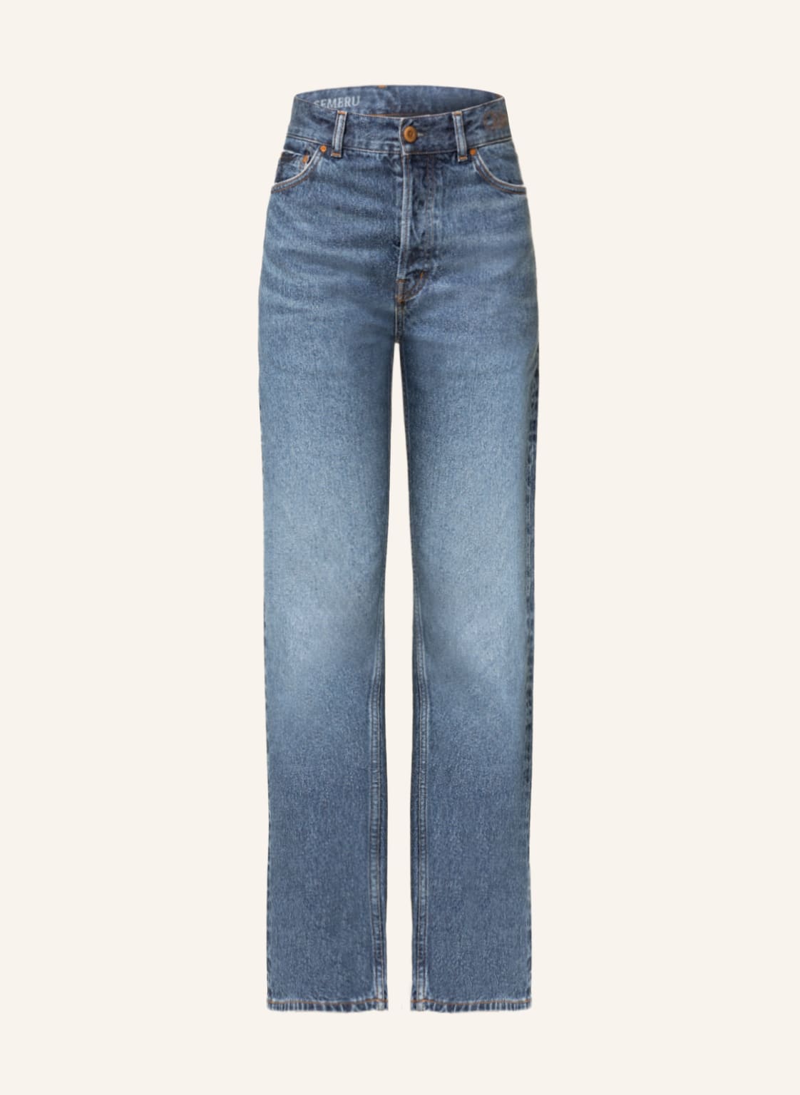 Image of Chloé Straight Jeans Semeru blau
