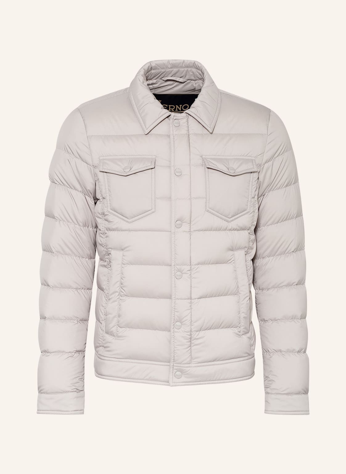 Image of Herno Lightweight-Daunenjacke grau