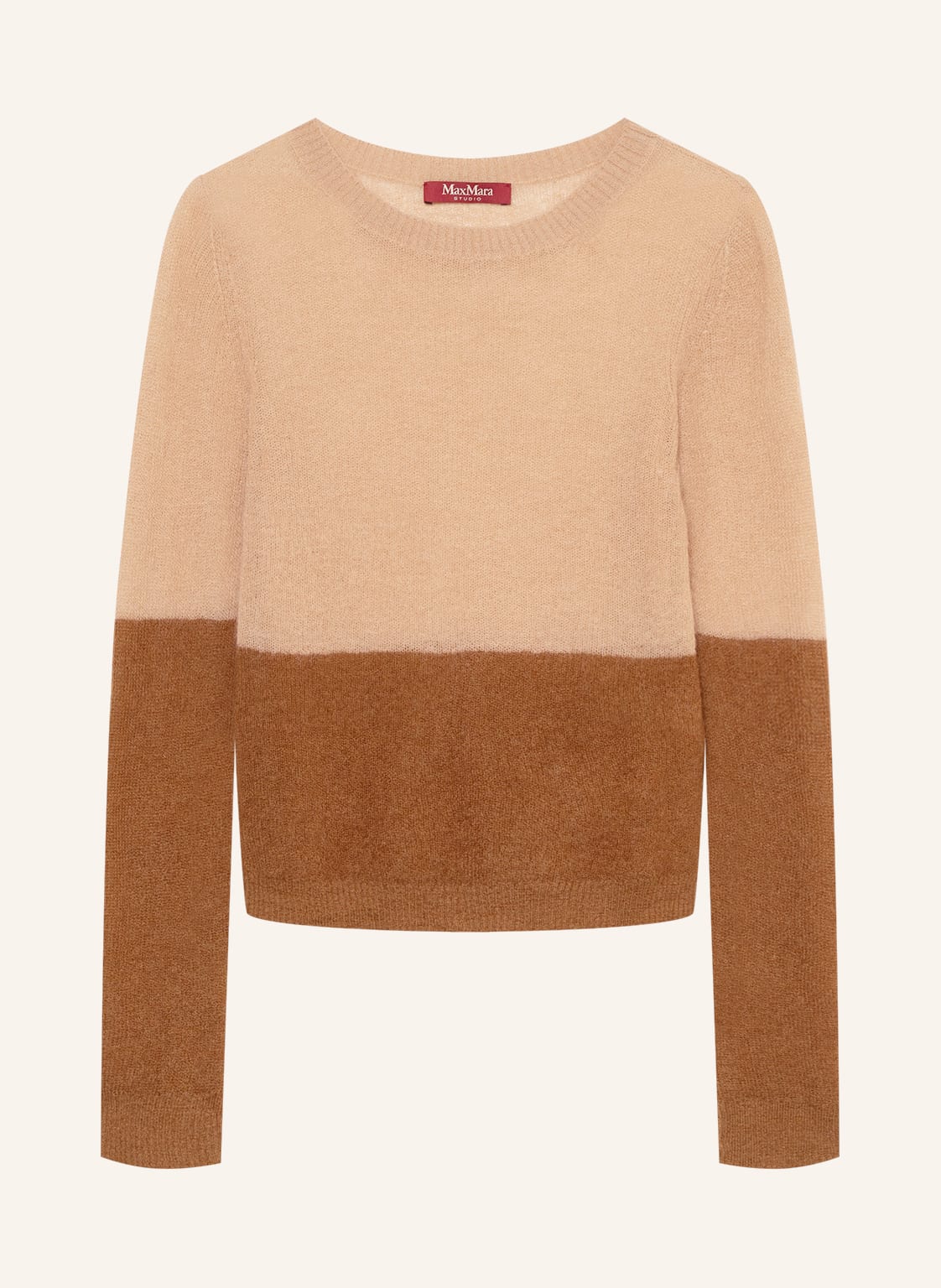 Image of Maxmara Studio Pullover Athos Mit Mohair beige