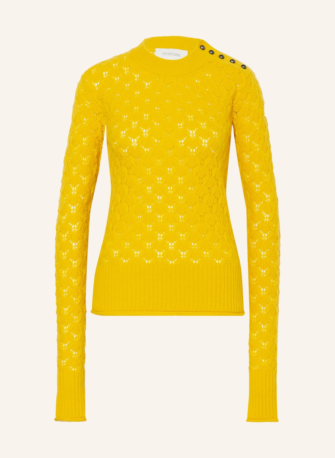 Image of Sportmax Pullover Theodor gelb