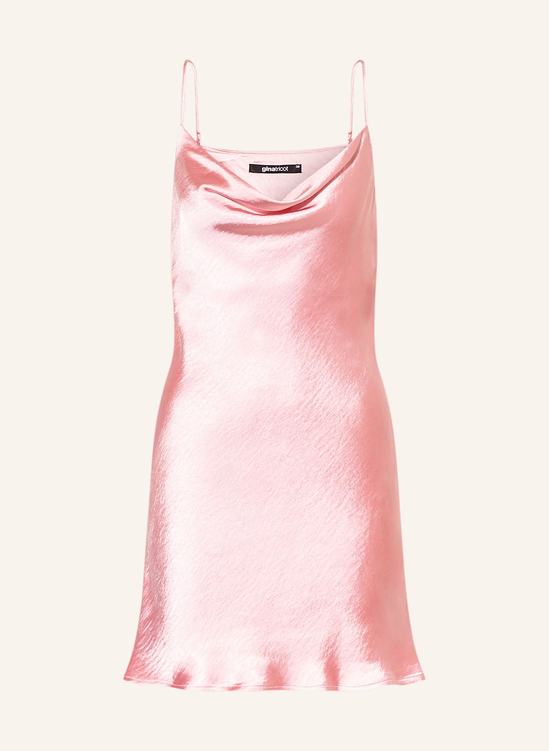 Image of Gina Tricot Satinkleid Satina pink