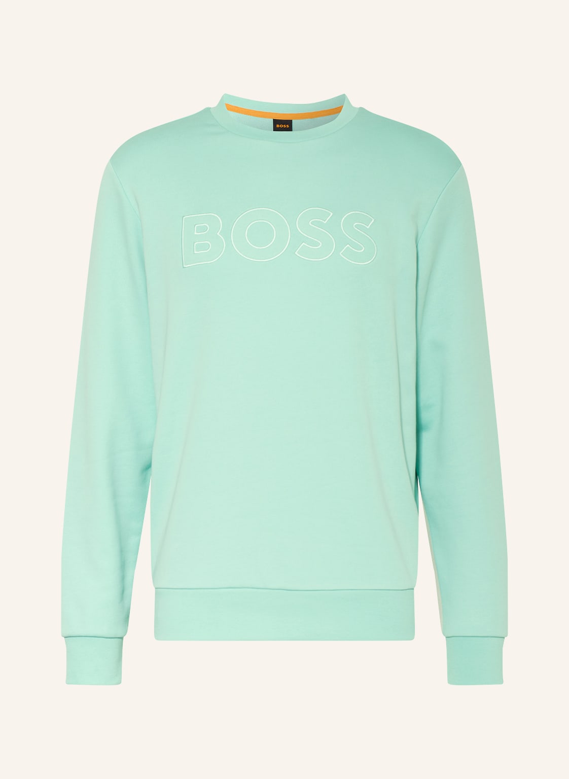 Image of Boss Sweatshirt Welogocrew gruen