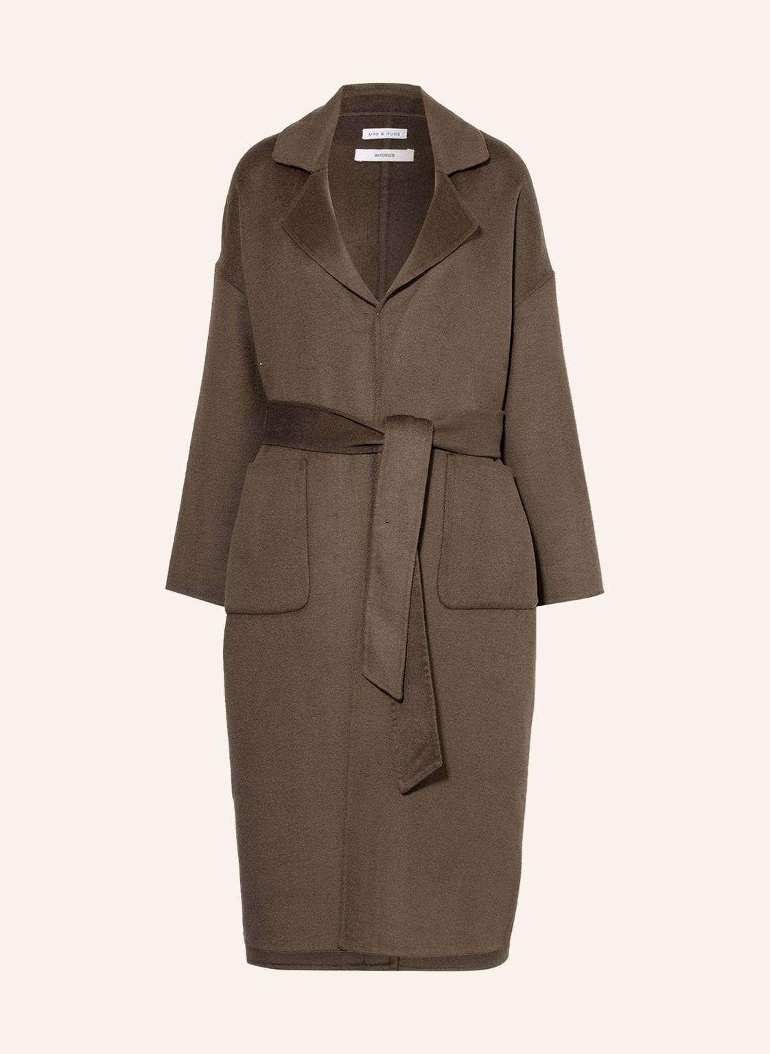 Image of Mrs & Hugs Mantel gruen