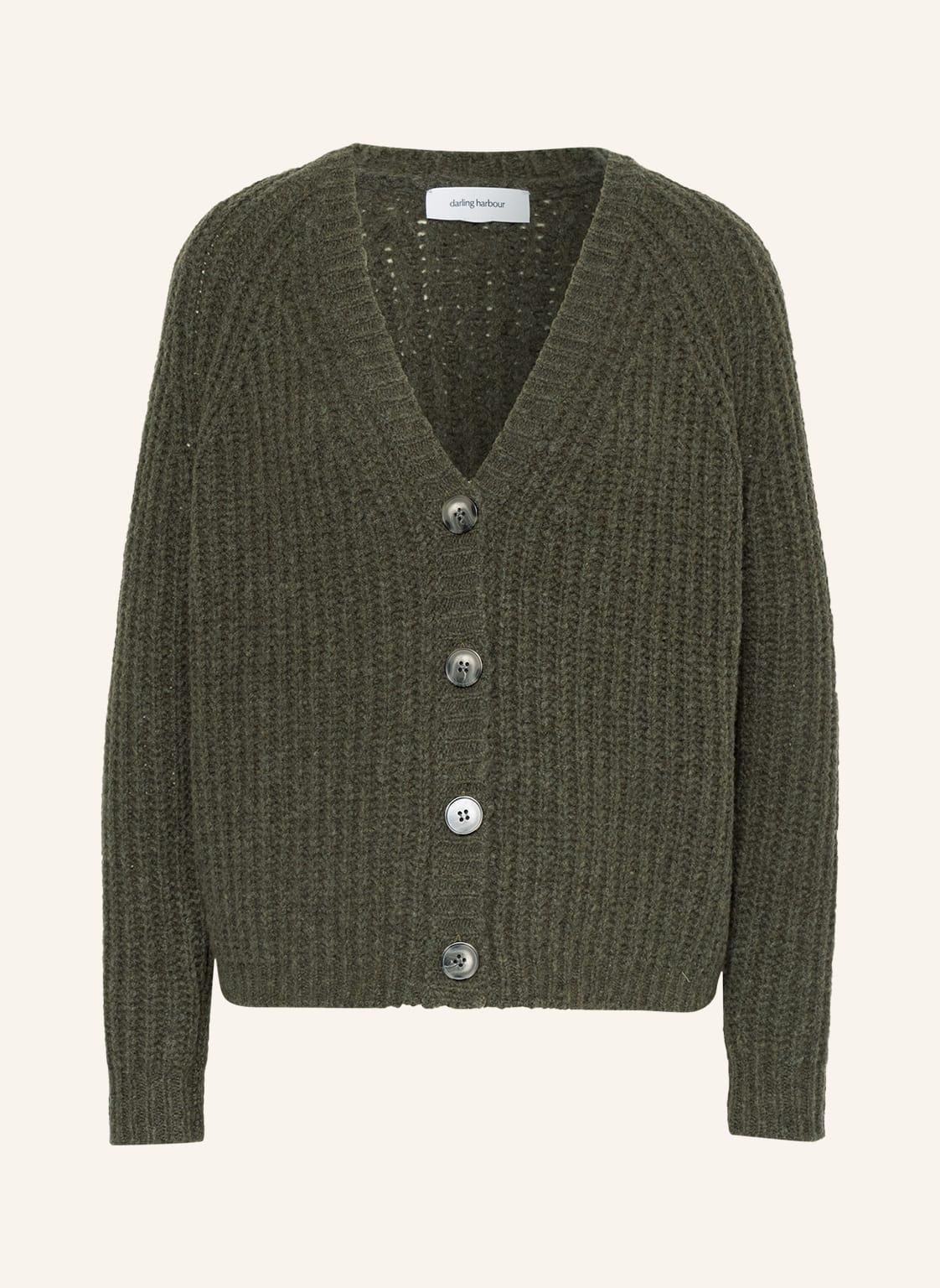 Image of Darling Harbour Strickjacke gruen