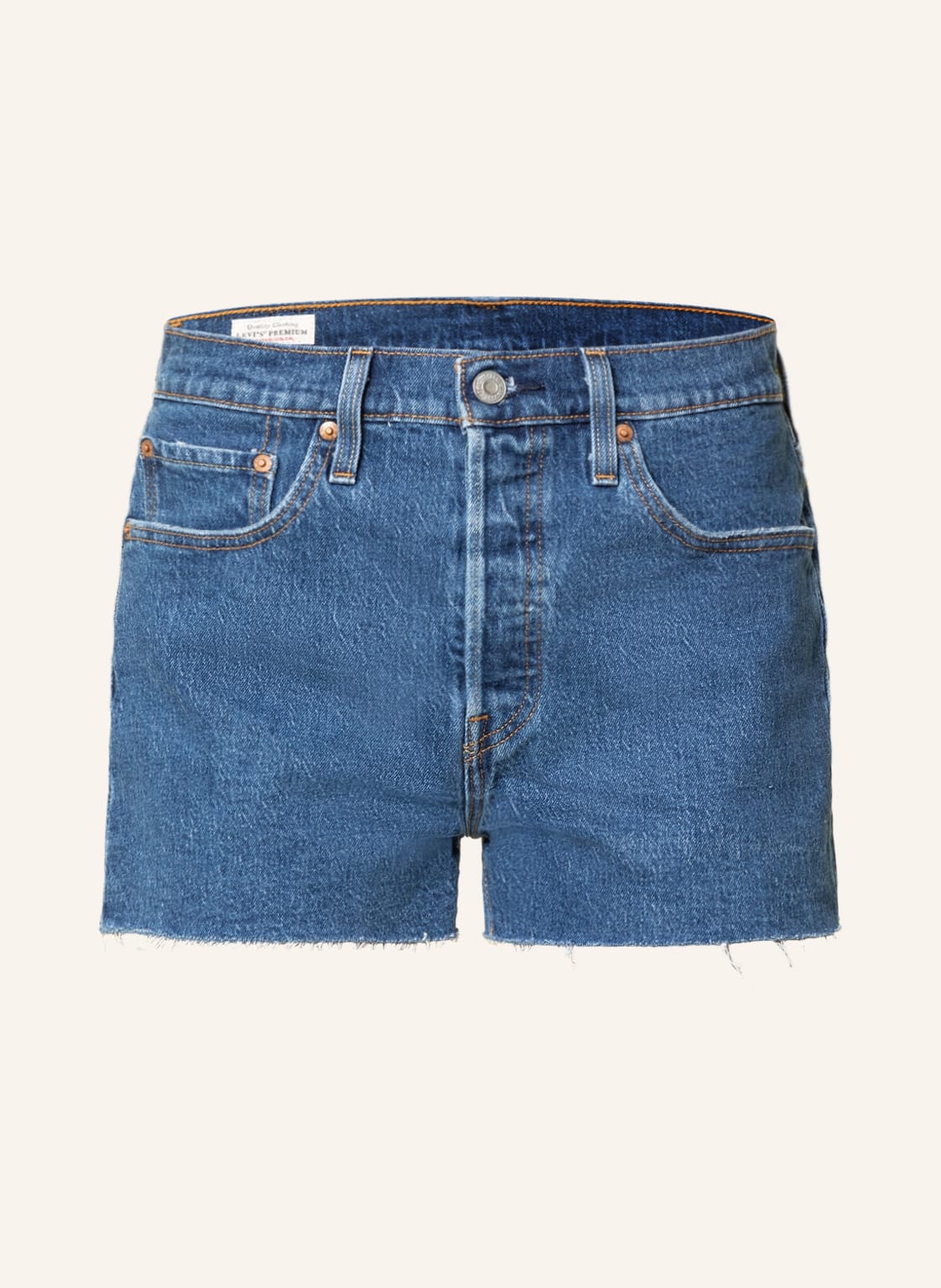 Image of Levi's® Jeansshorts 501 Original Short Salsa blau