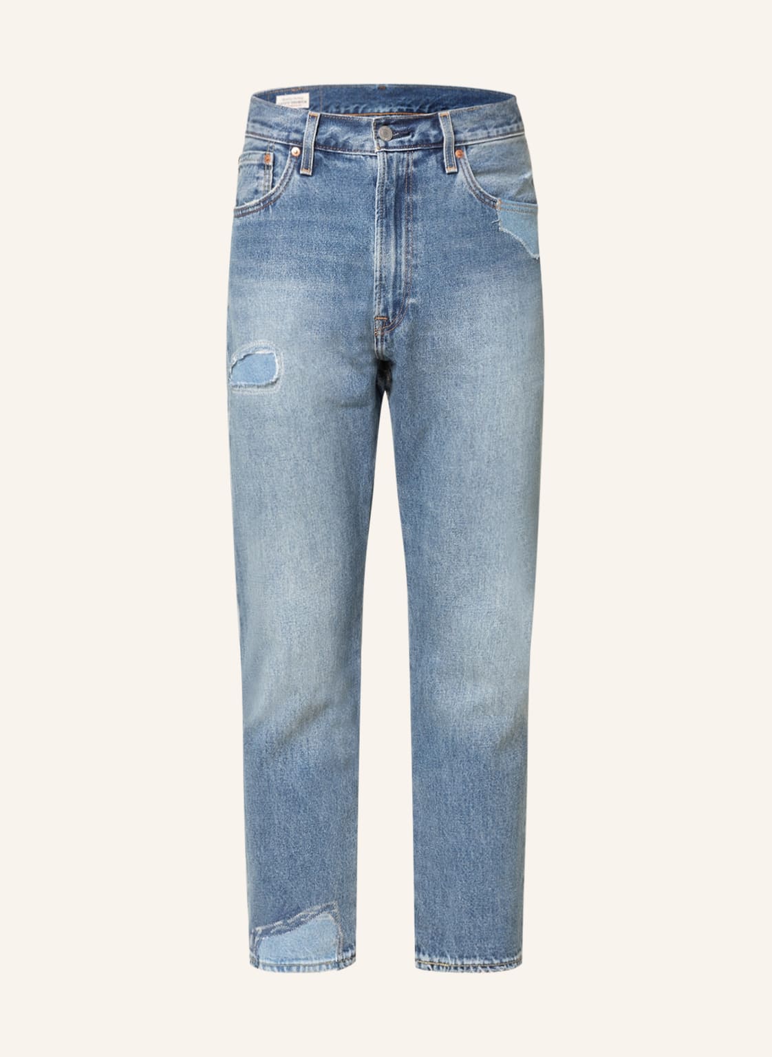 Image of Levi's® Jeans 551 Straight Crop Fit blau