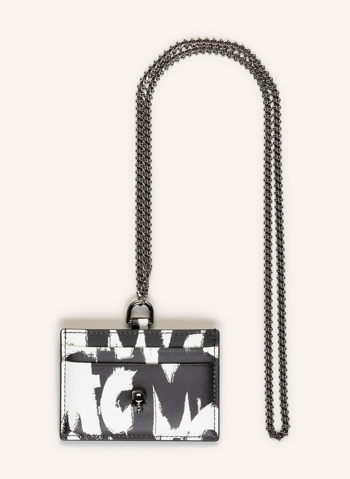 Image of Alexander Mcqueen Kartenetui Zum Umhängen schwarz