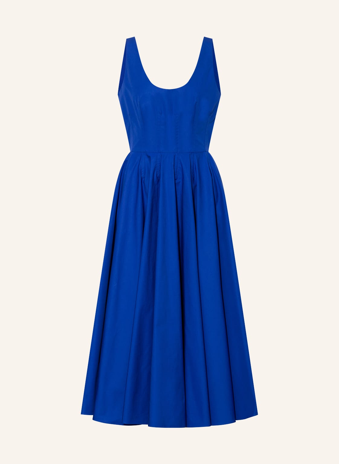 Image of Alexander Mcqueen Kleid blau