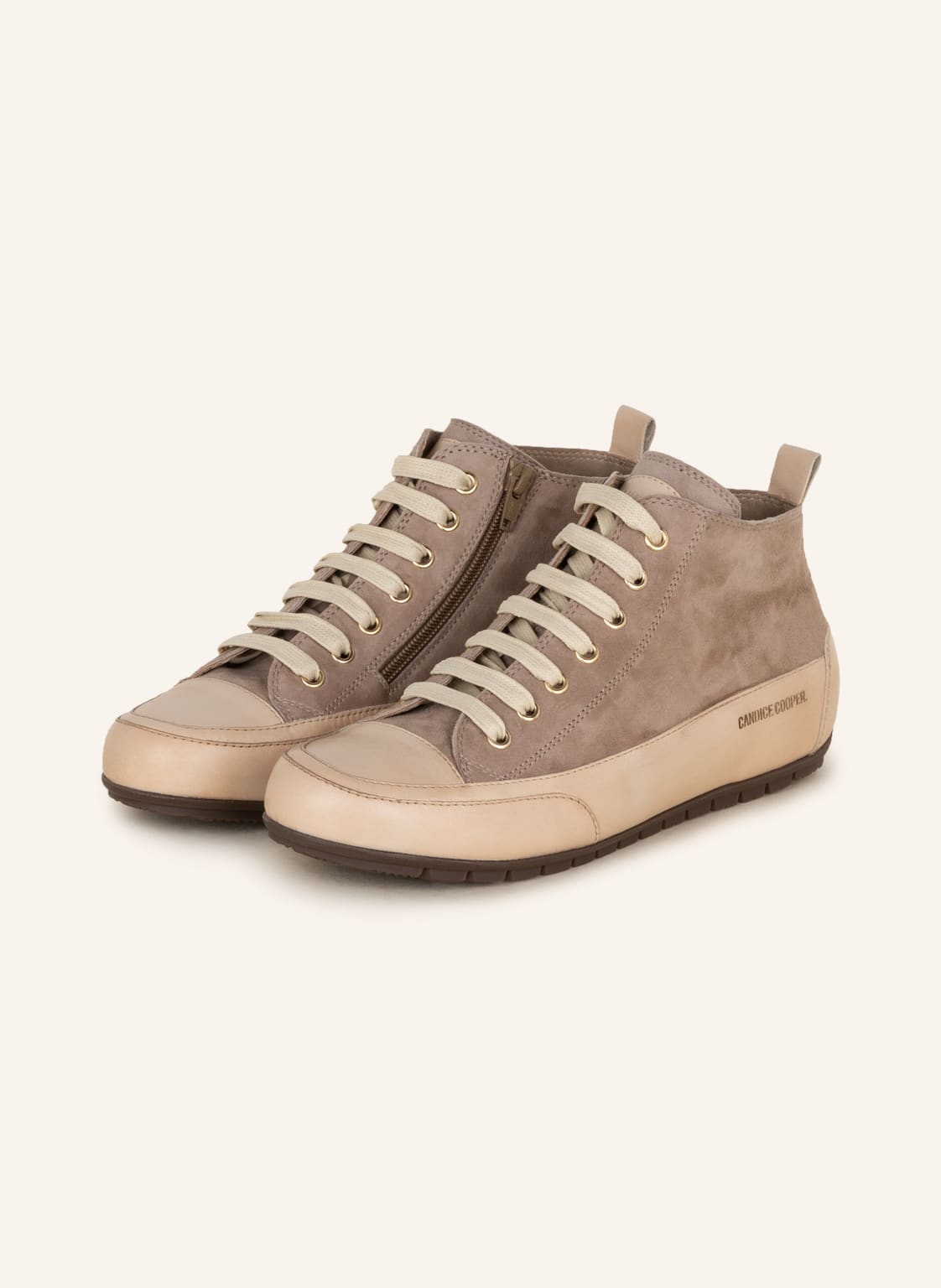 Image of Candice Cooper Hightop-Sneaker beige