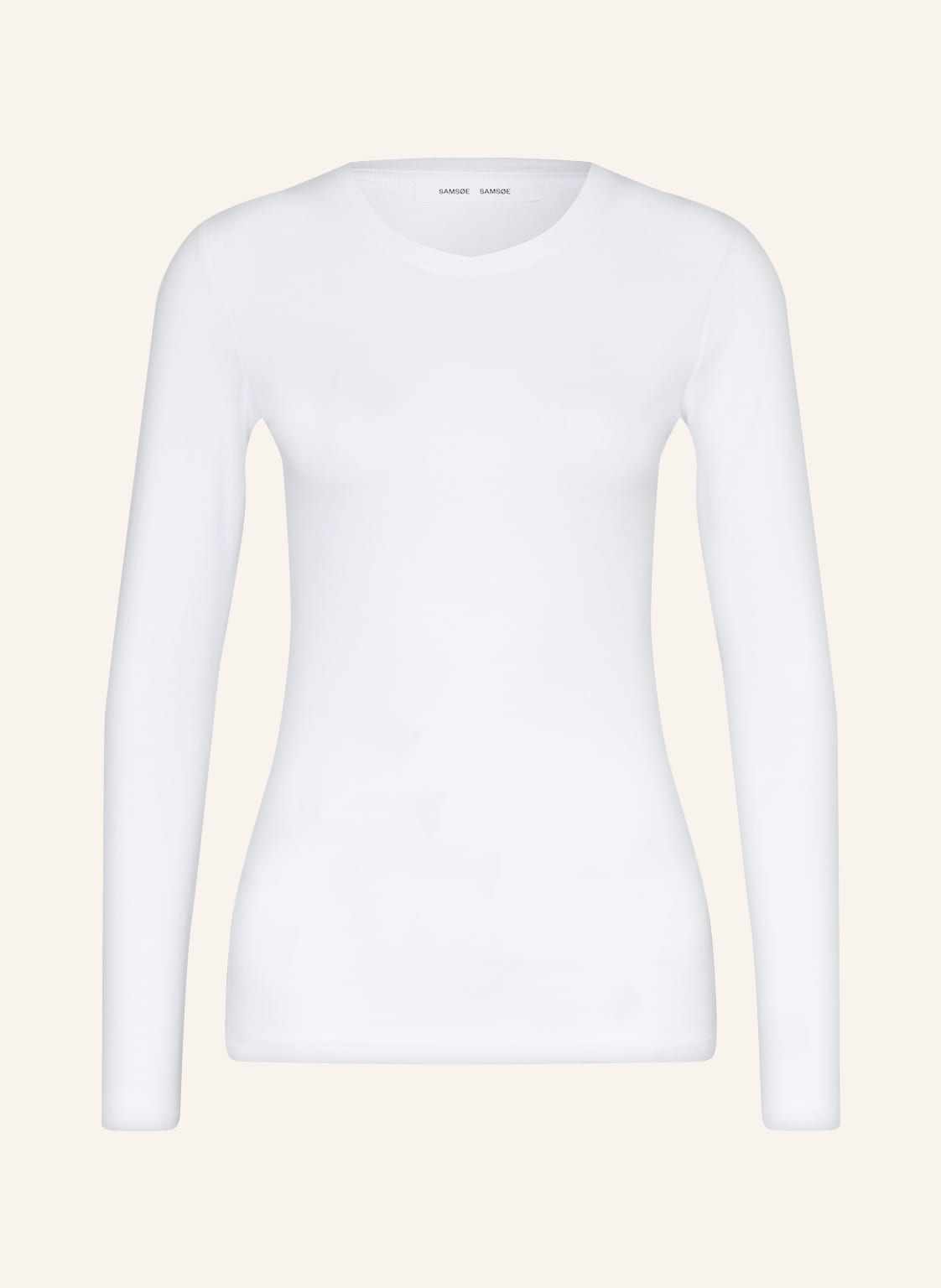 Image of Samsøe Samsøe Longsleeve Alexa weiss