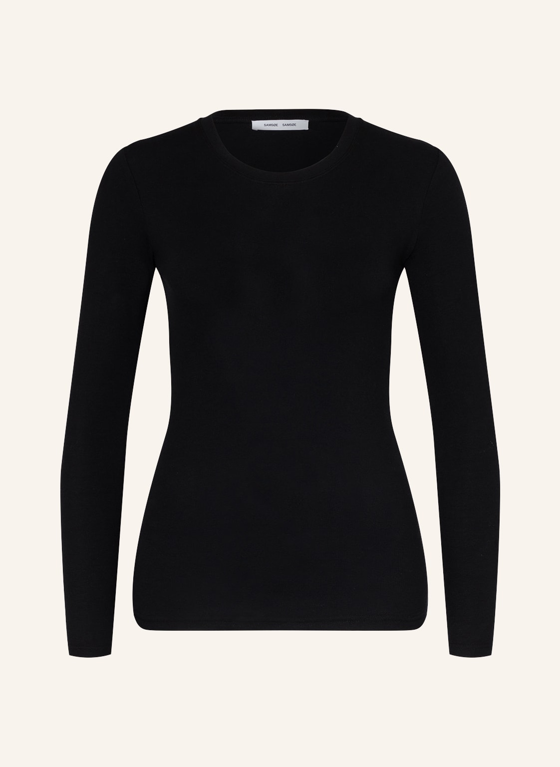 Image of Samsøe Samsøe Longsleeve Alexa schwarz
