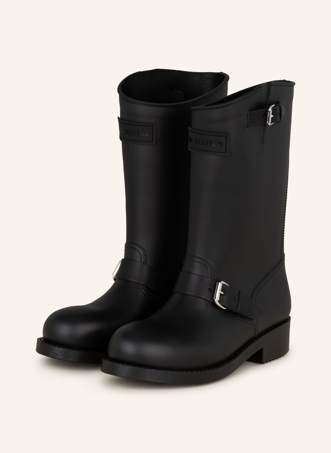 Image of dsquared2 Gummi-Boots schwarz