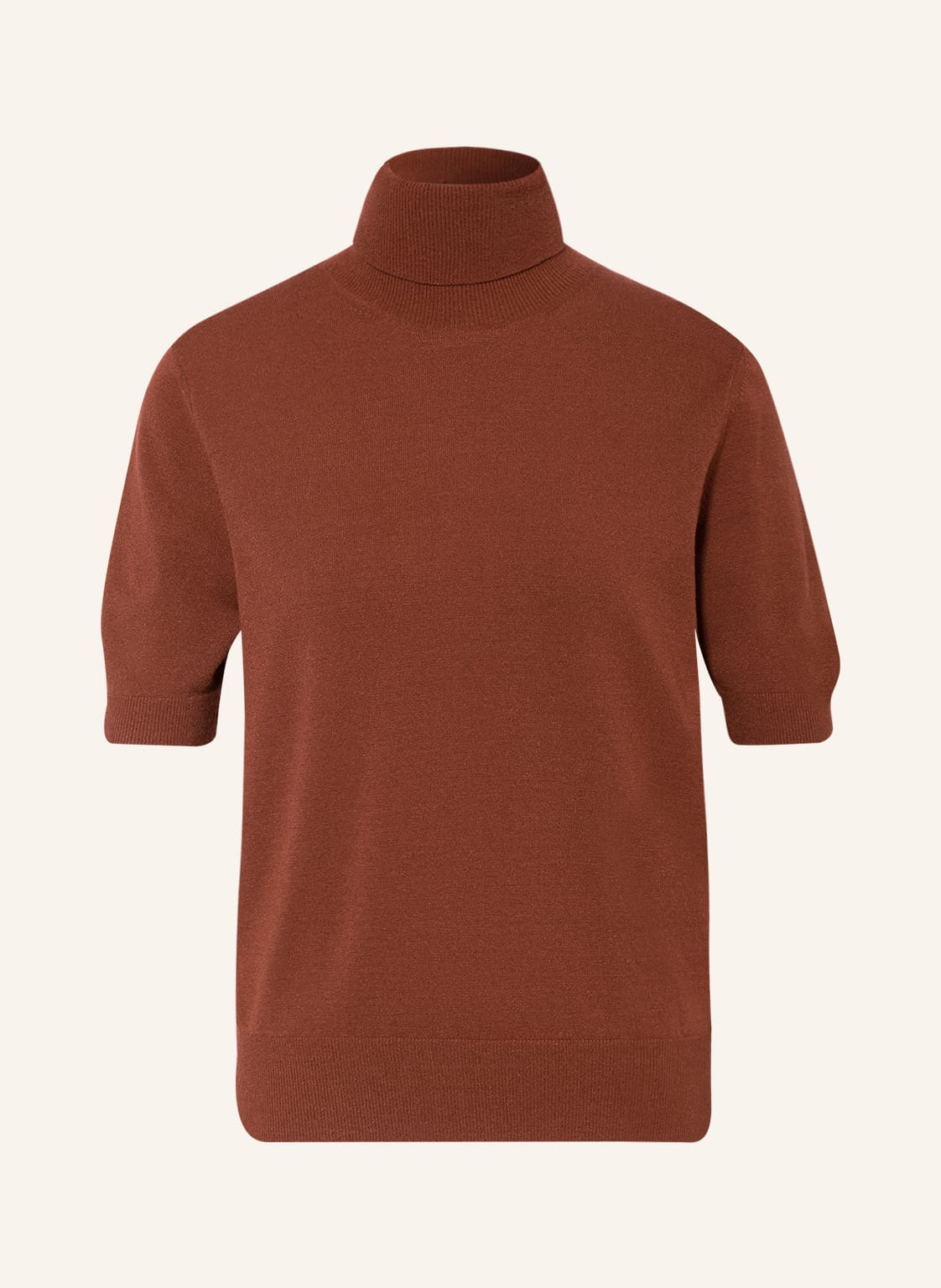 Image of Riani Rolkragenpullover Mit 3/4-Arm braun