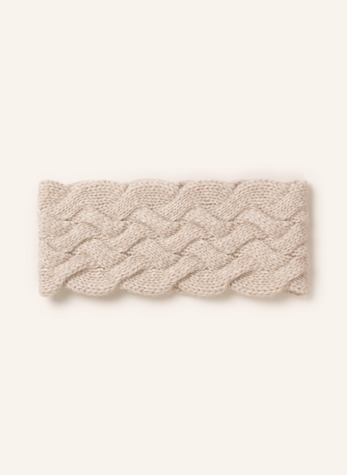 Image of Darling Harbour Stirnband Mit Cashmere beige