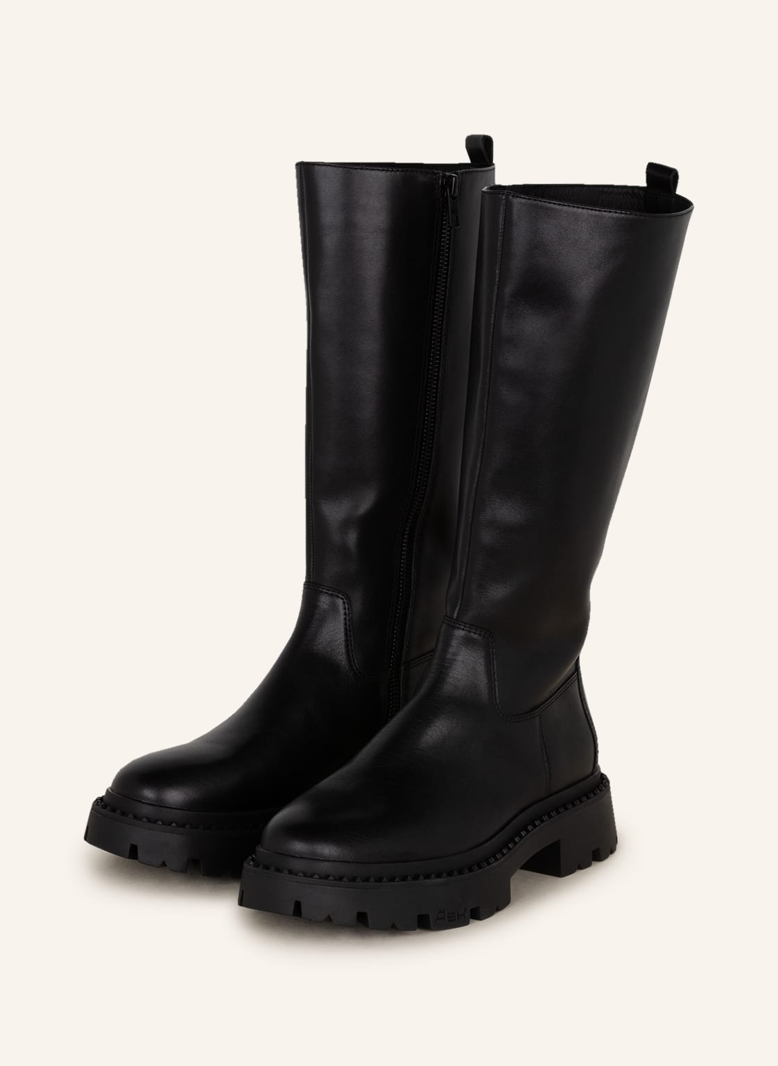 Image of Ash Stiefel Gold schwarz