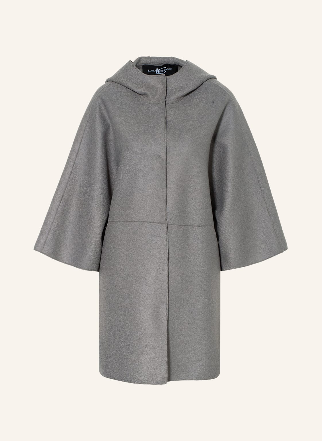 Image of Luisa Cerano Wollmantel grau