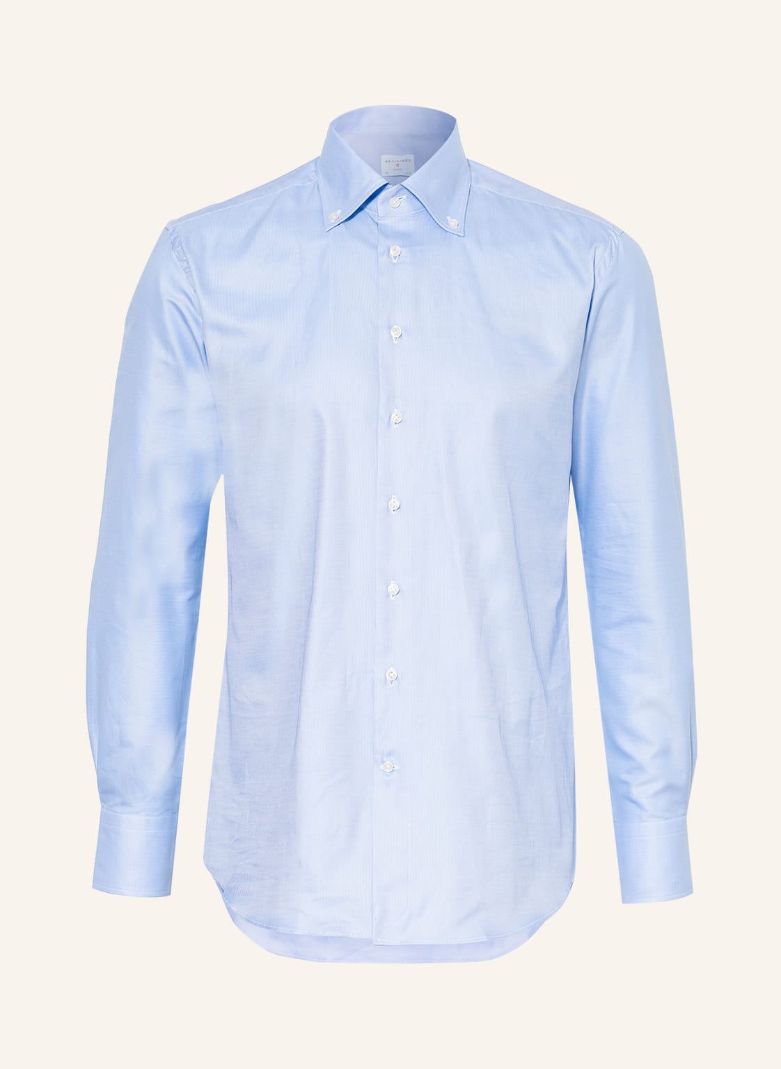 Image of Artigiano Piqué-Hemd Classic Fit blau