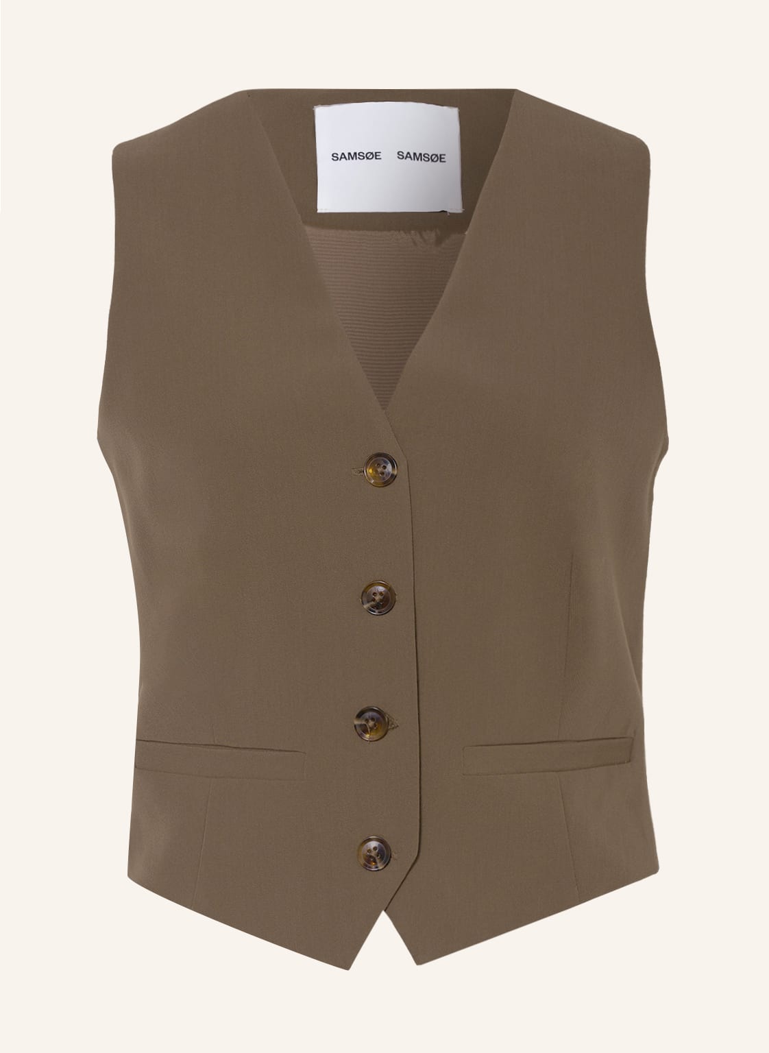 Image of Samsøe Samsøe Weste Ramona gruen