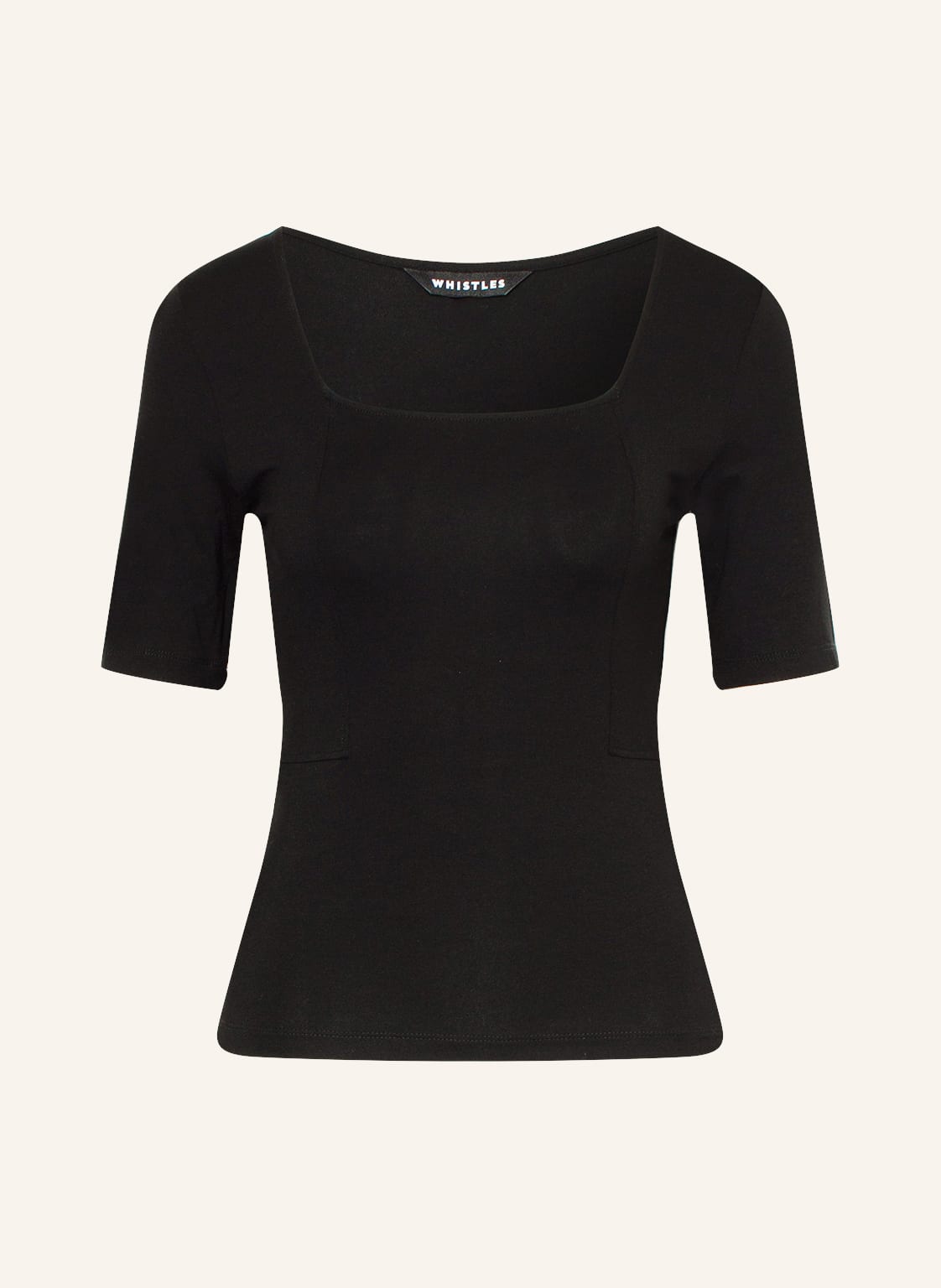 Image of Whistles T-Shirt schwarz