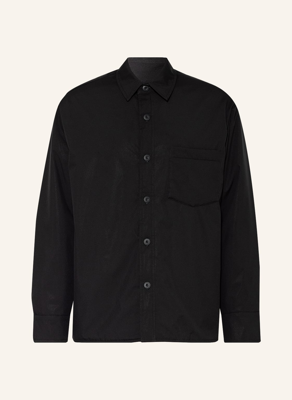 Image of Samsøe Samsøe Oversized-Overjacket Palle Mit Primaloft®-Isolierung schwarz