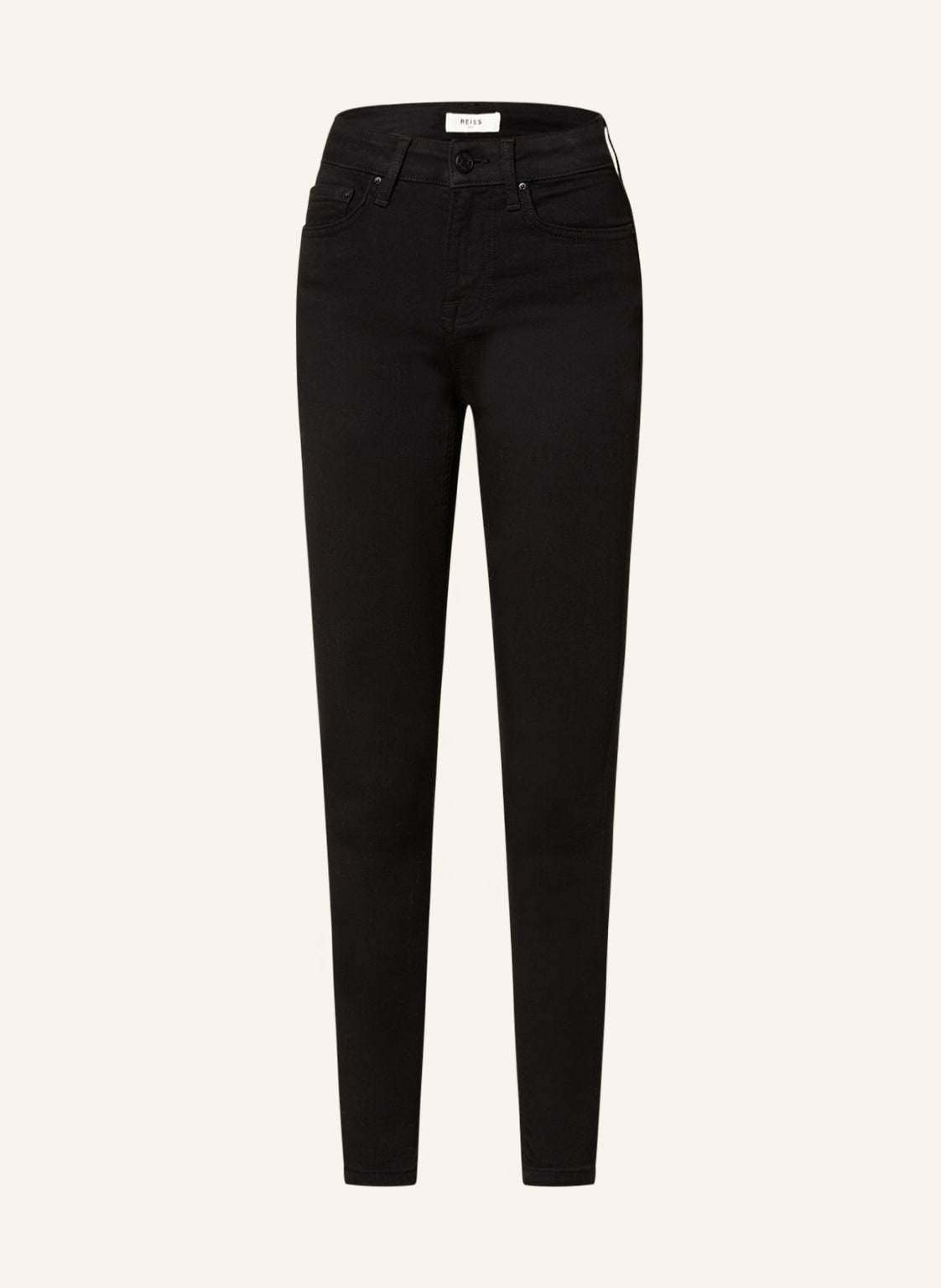 Image of Reiss Skinny Jeans Lux schwarz
