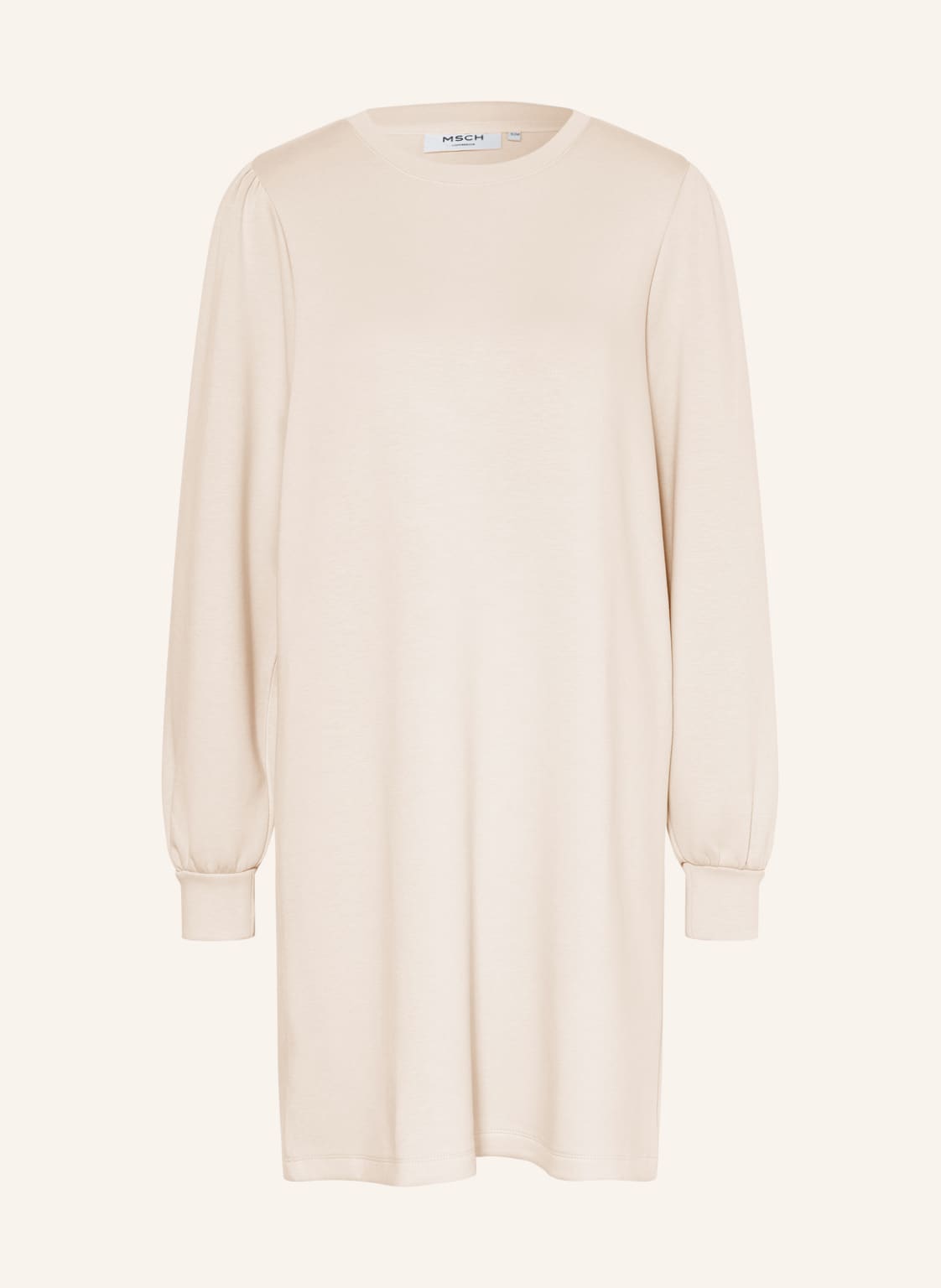 Image of Moss Copenhagen Sweatkleid Nelina Ima beige