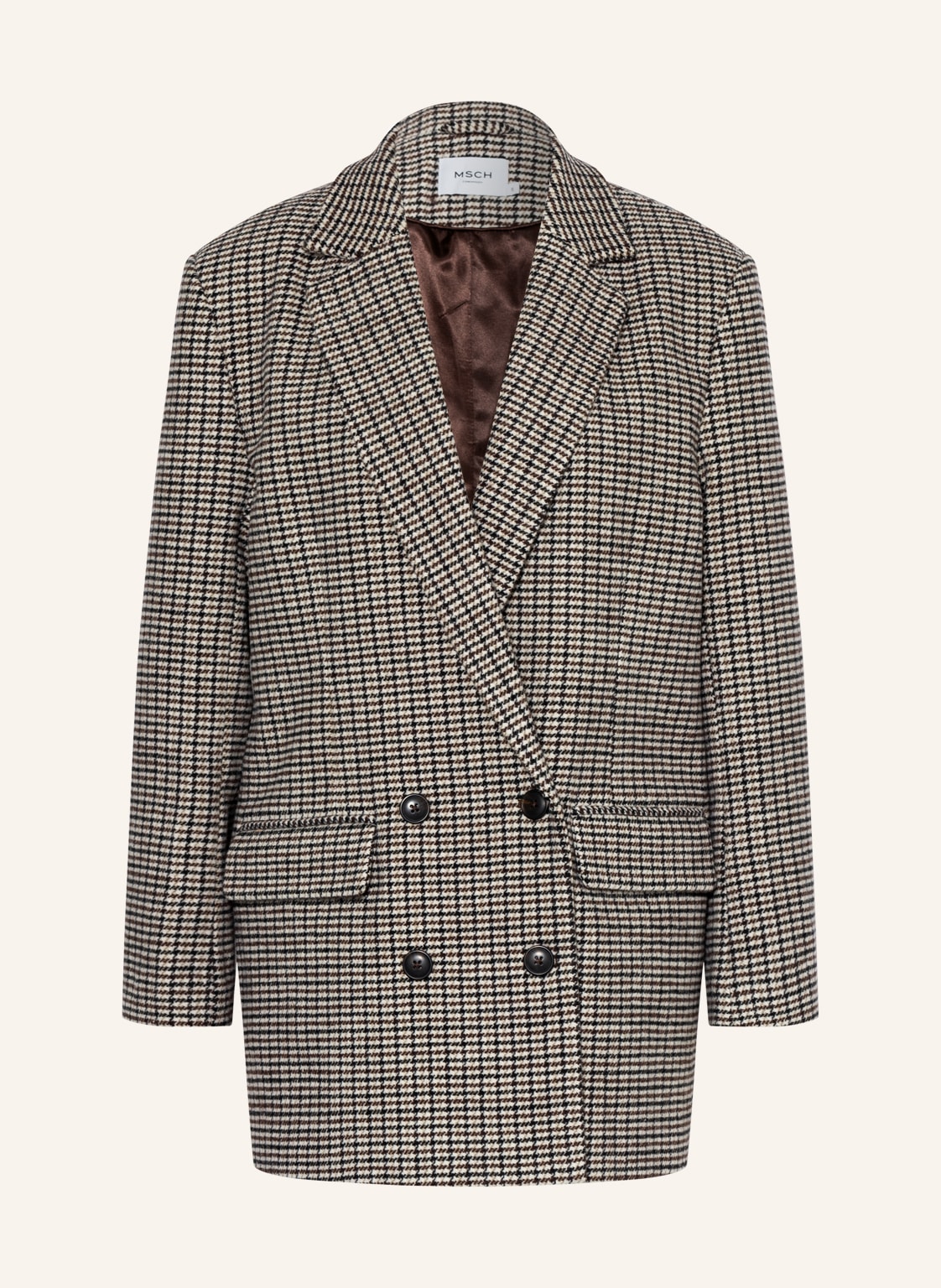 Image of Moss Copenhagen Longblazer Mschflorencia braun