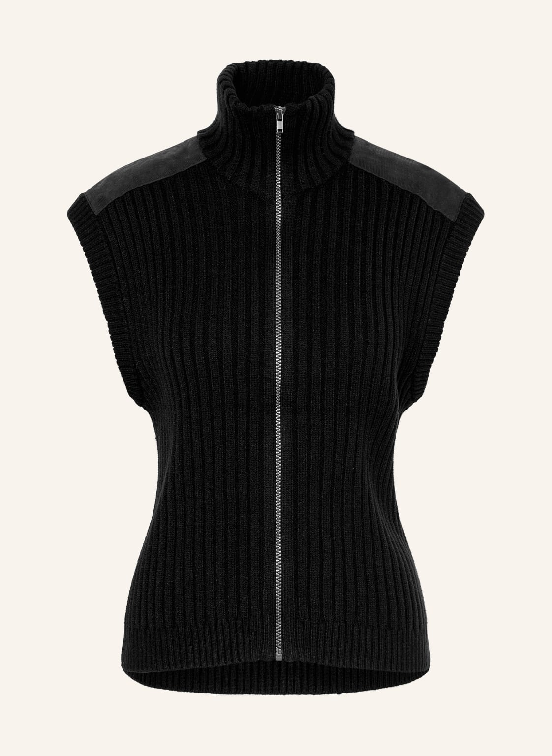 Image of Moss Copenhagen Strickweste Jalda Rachelle schwarz