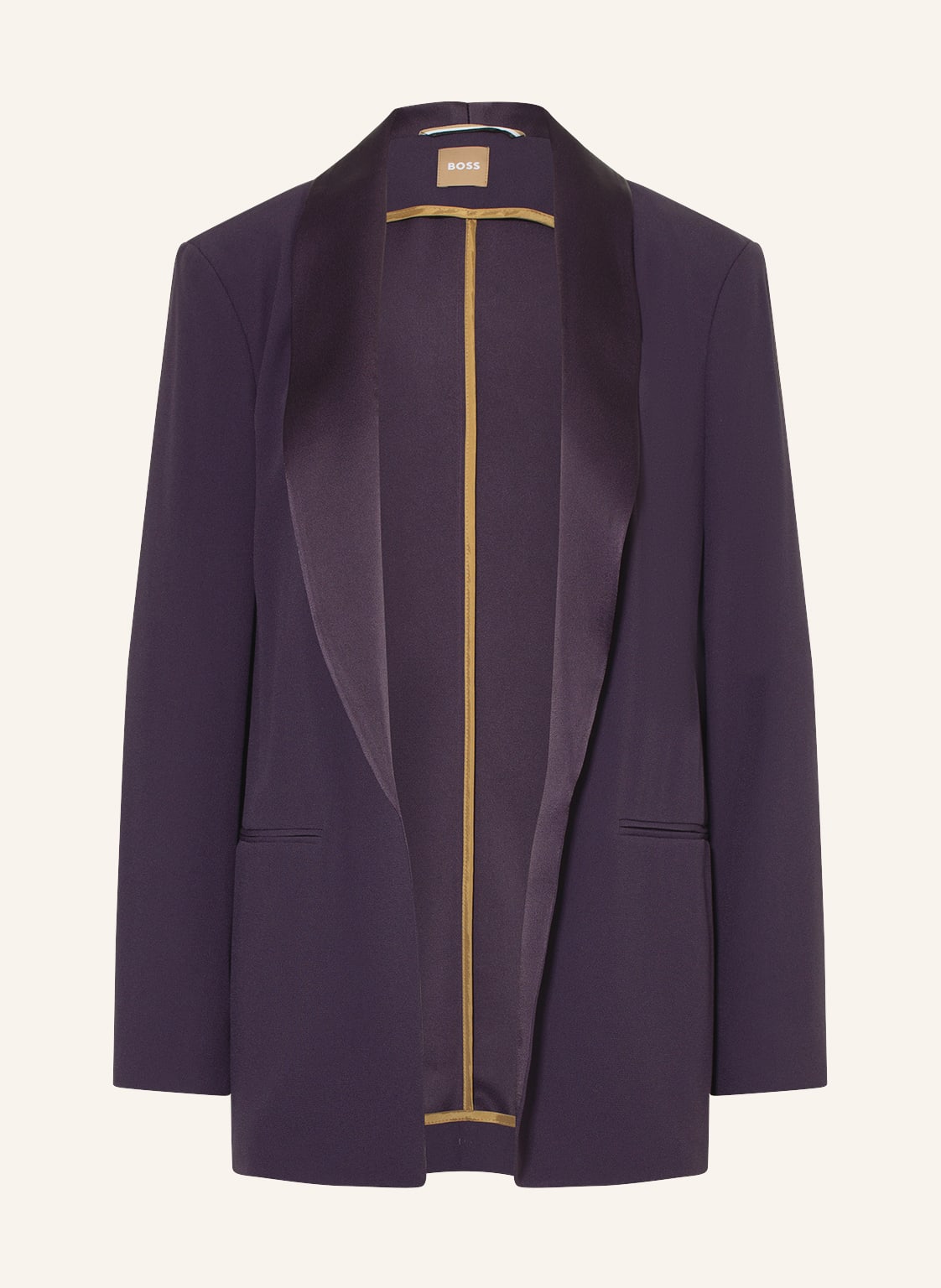 Image of Boss Satinblazer Junata violett