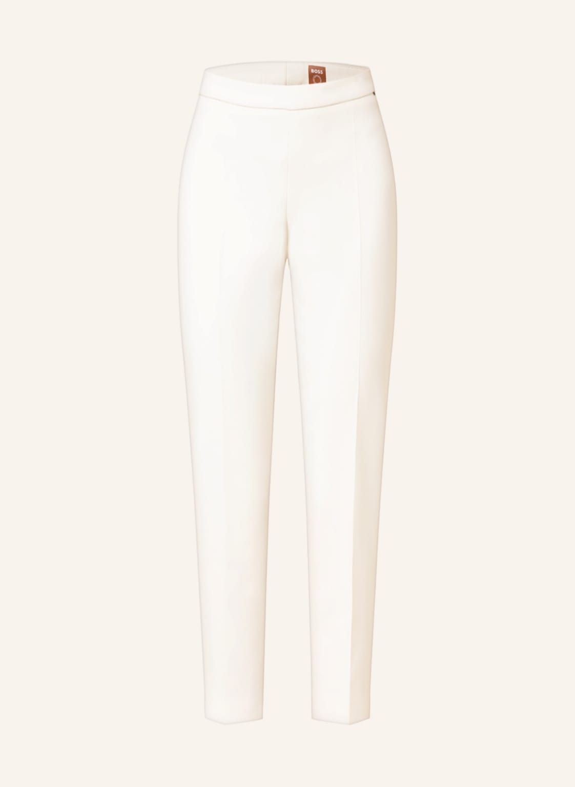 Image of Boss Marlenehose Tackea Mit Galonstreifen weiss