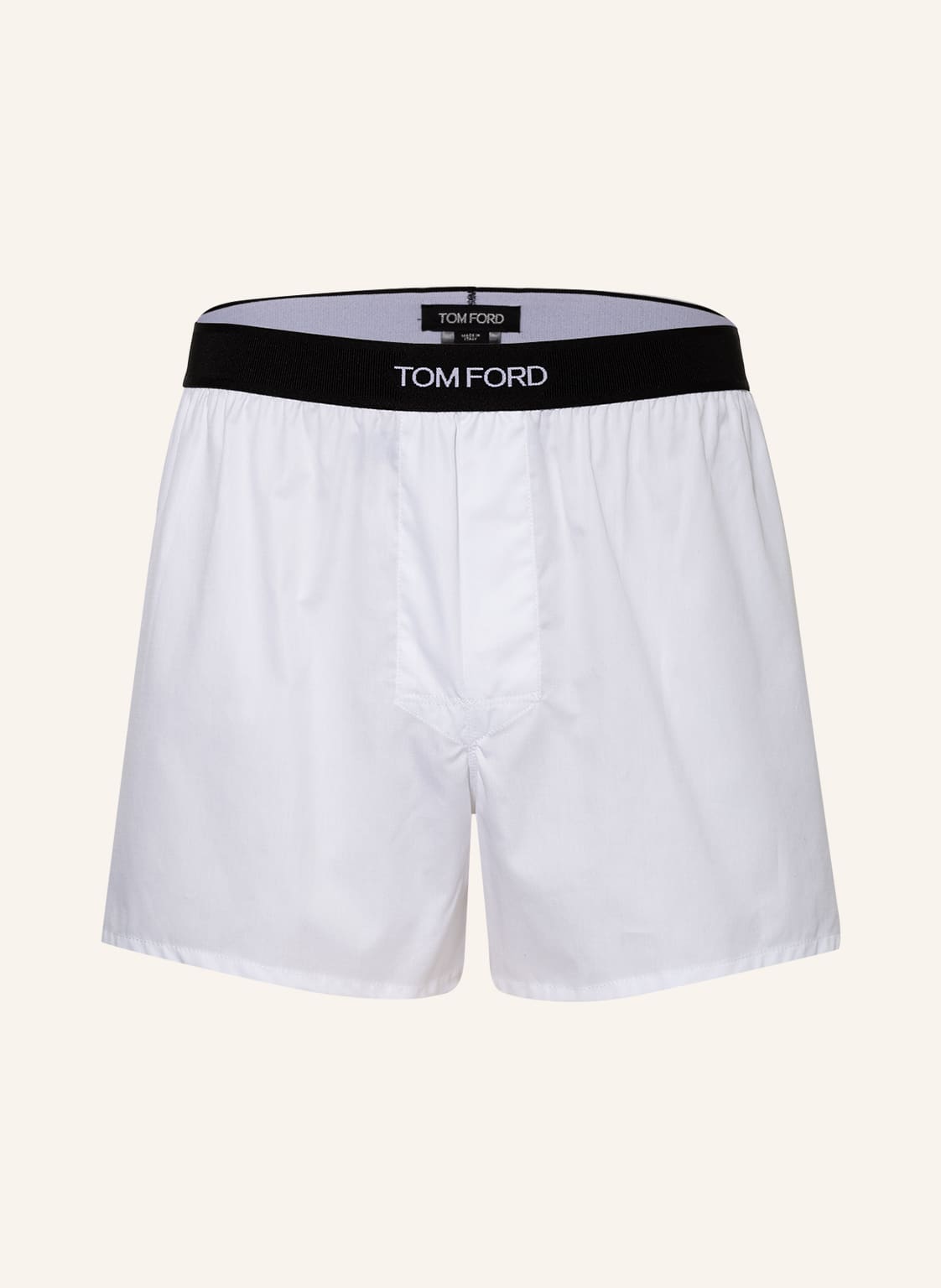 Image of Tom Ford Web-Boxershorts weiss