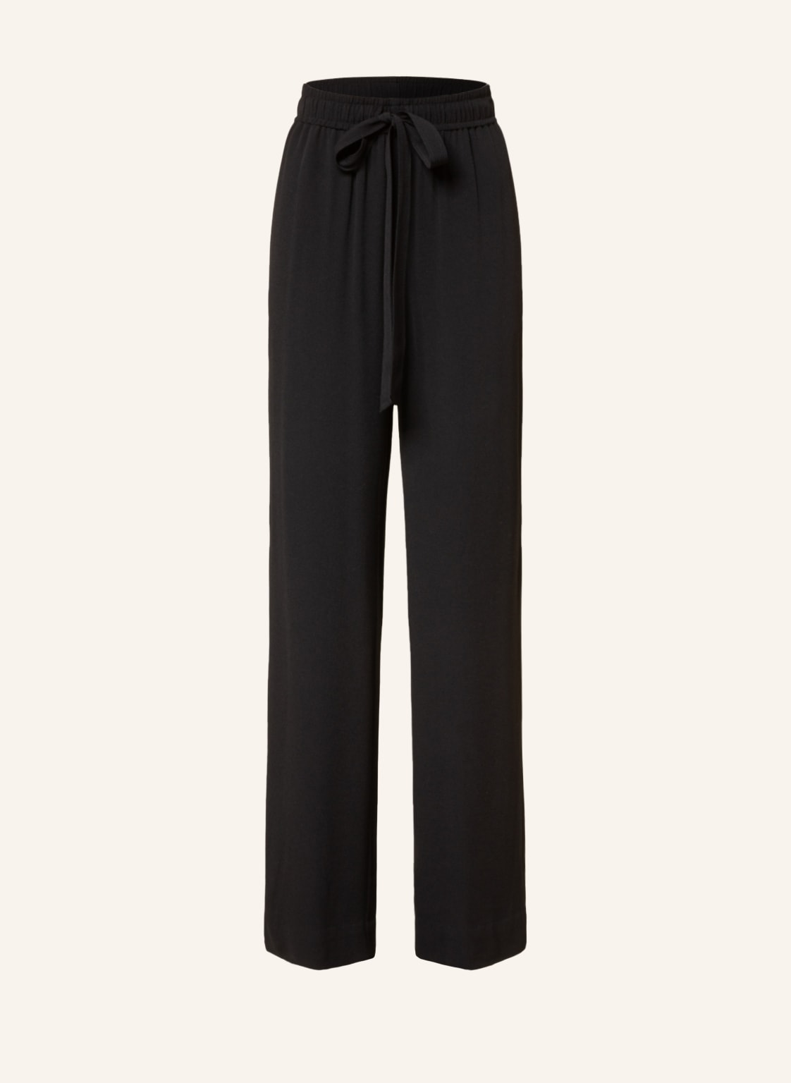 Image of Diane Von Furstenberg Marlenehose Denise Im Jogging-Stil schwarz