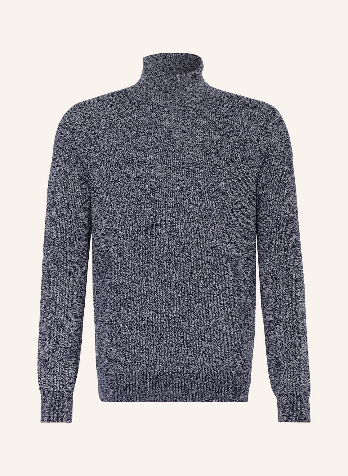 Image of Brunello Cucinelli Rollkragenpullover Aus Cashmere blau